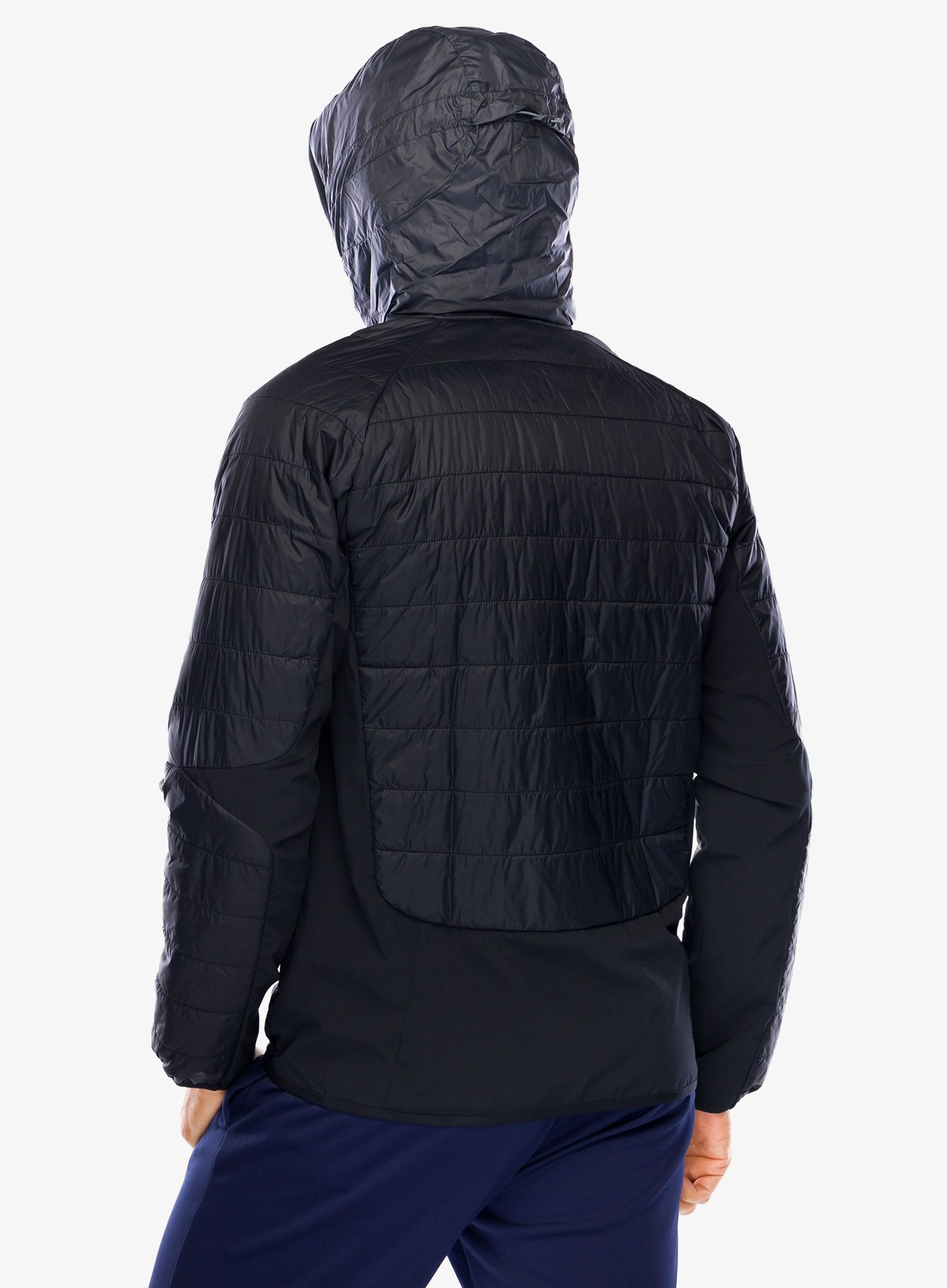 Hibridna jakna Under Armour UA Active Hybrid Jacket - black/black/pitch gray