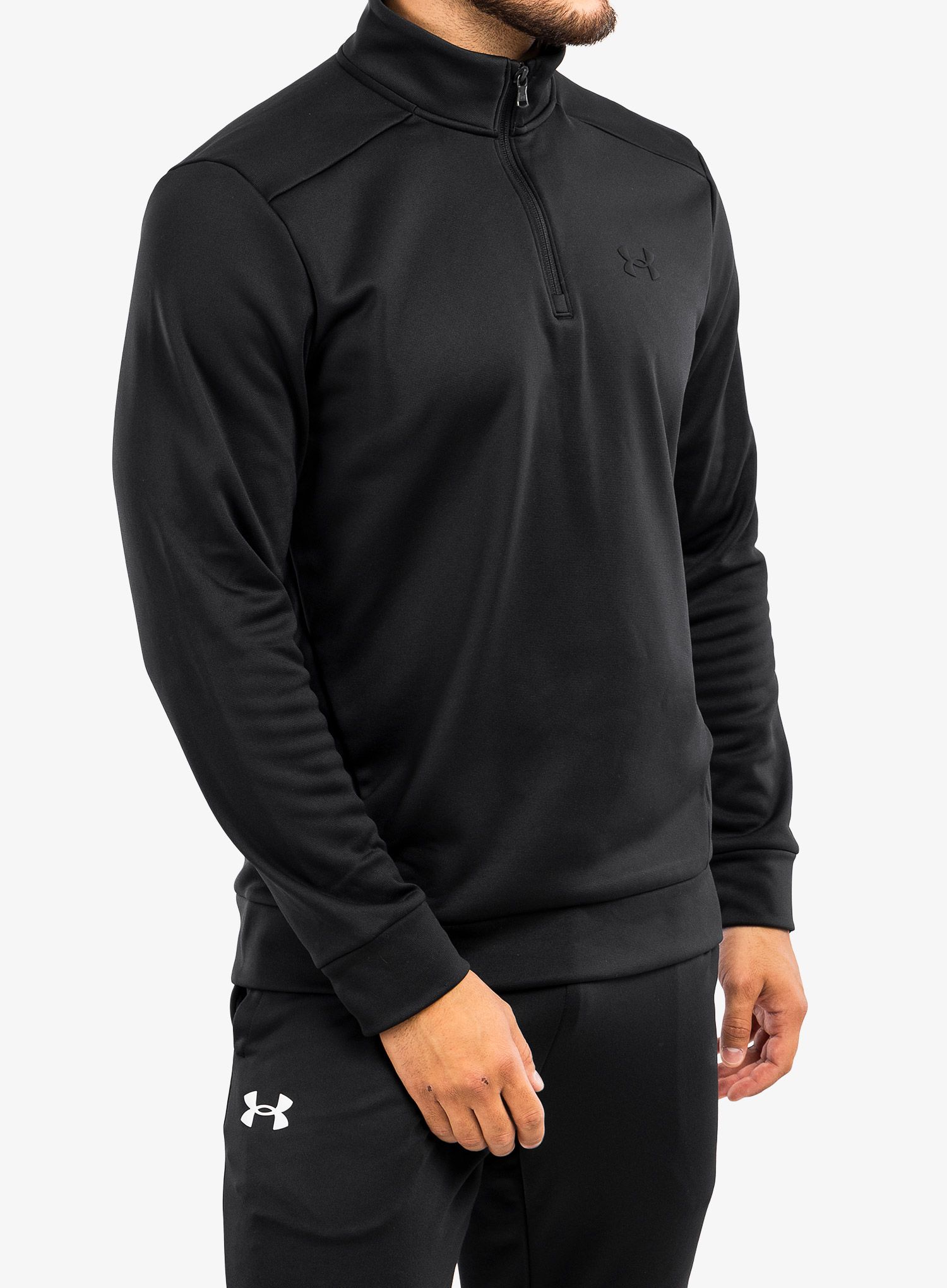 Jopica Under Armour UA Armour Fleece 1/4 Zip - black/black
