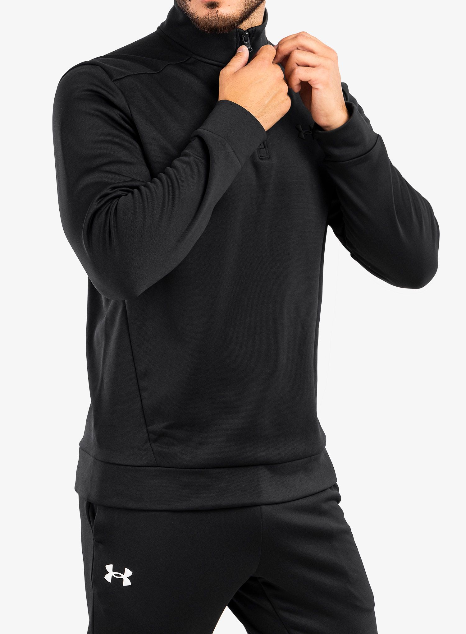 Jopica Under Armour UA Armour Fleece 1/4 Zip - black/black