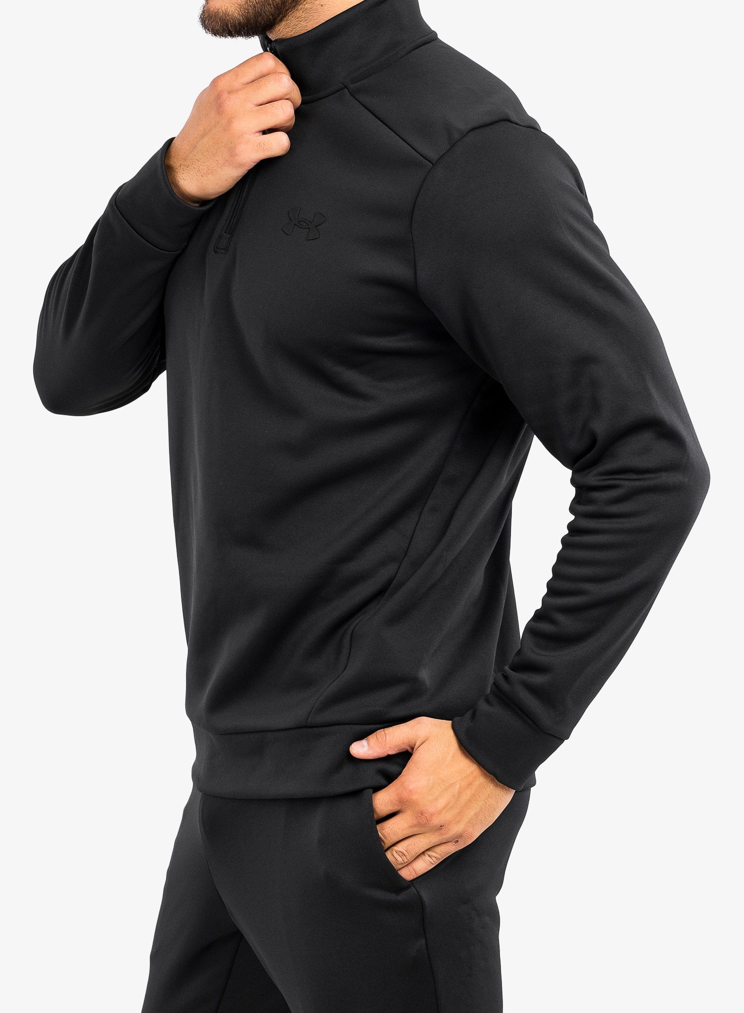 Jopica Under Armour UA Armour Fleece 1/4 Zip - black/black