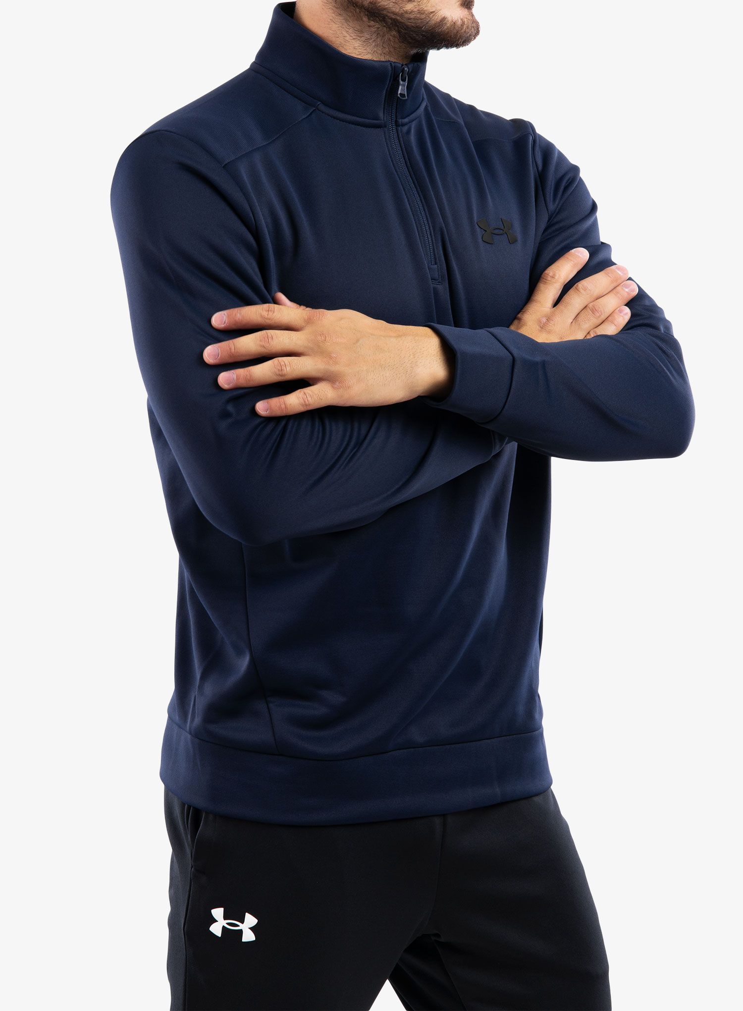 Jopica Under Armour UA Armour Fleece 1/4 Zip - midnight navy/black