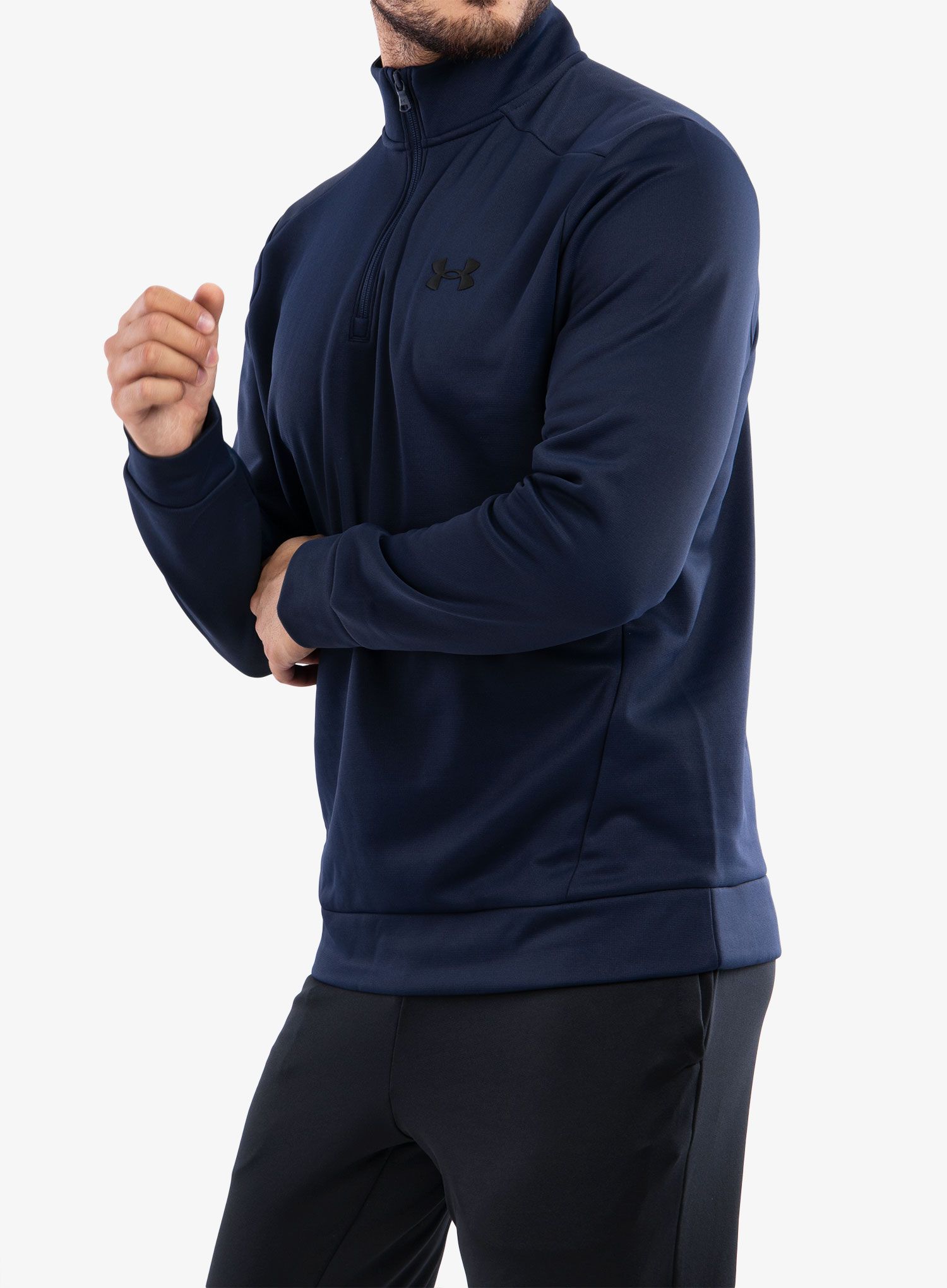 Jopica Under Armour UA Armour Fleece 1/4 Zip - midnight navy/black