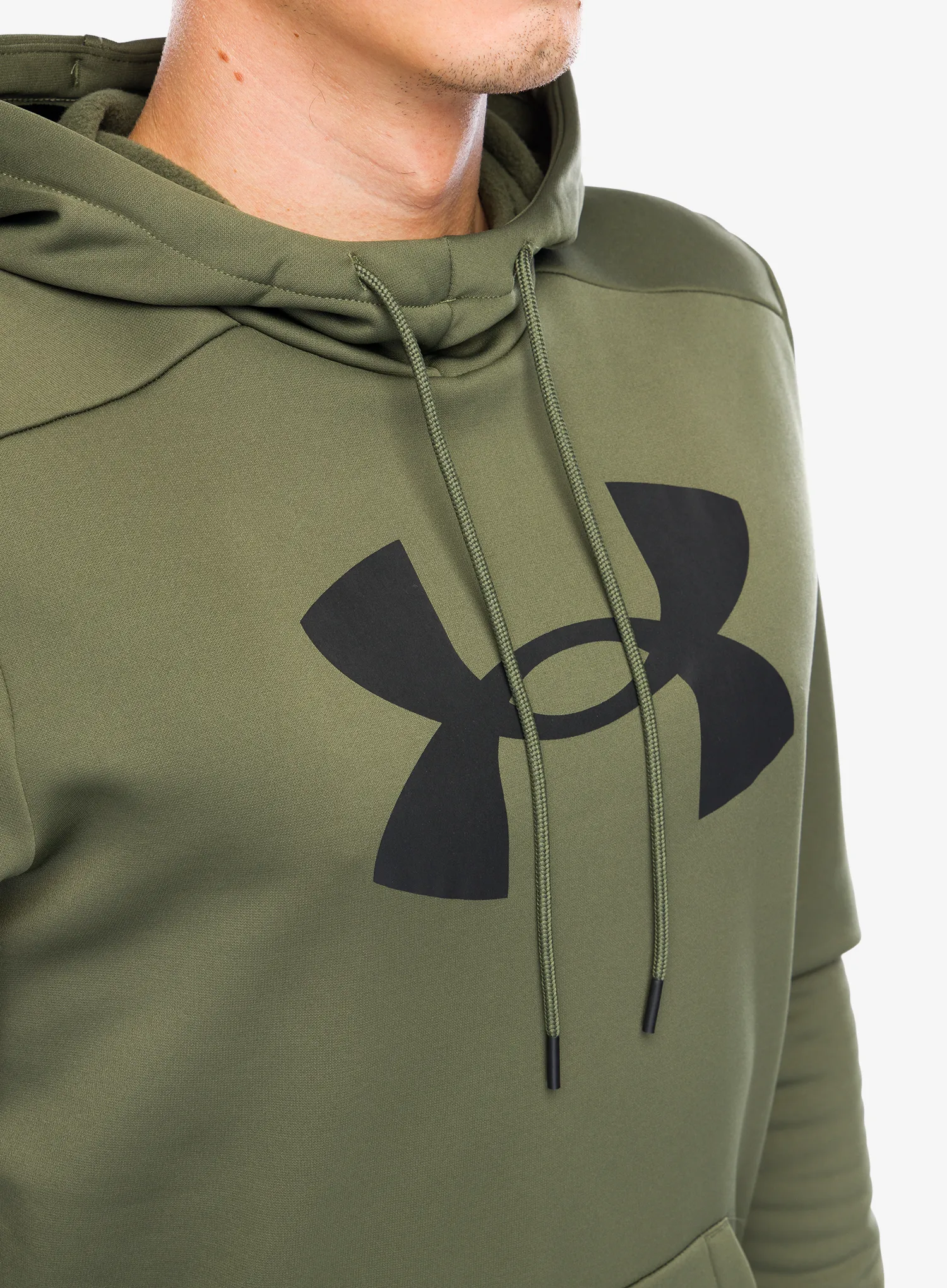 Jopica s kapuco Under Armour Armour Fleece Big Logo Hoodie - marine od green/black