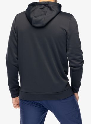 Moška jopica Under Armour Armour Fleece Full Zip Hoodie - black/black