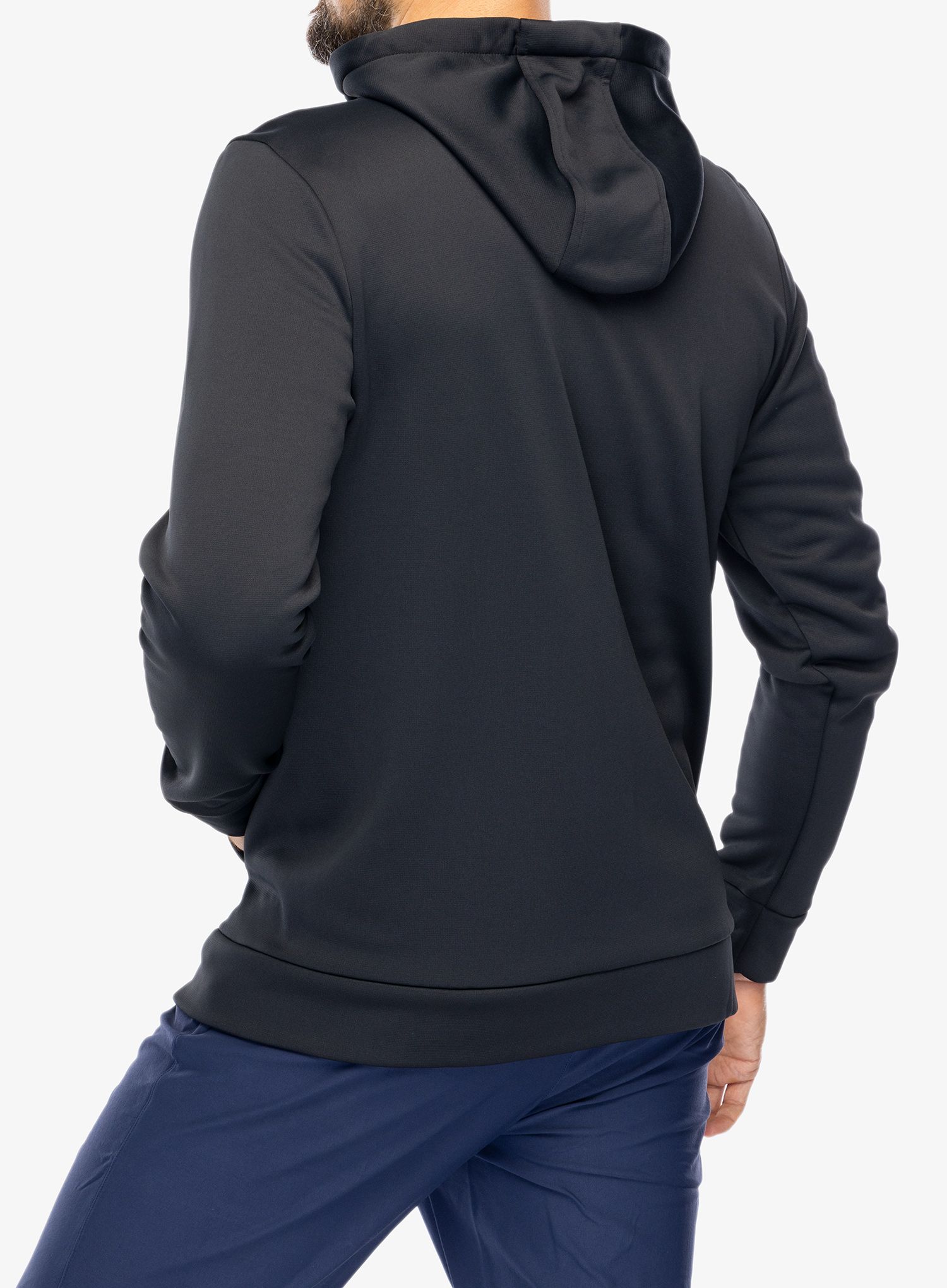 Moška jopica Under Armour Armour Fleece Full Zip Hoodie - black/black