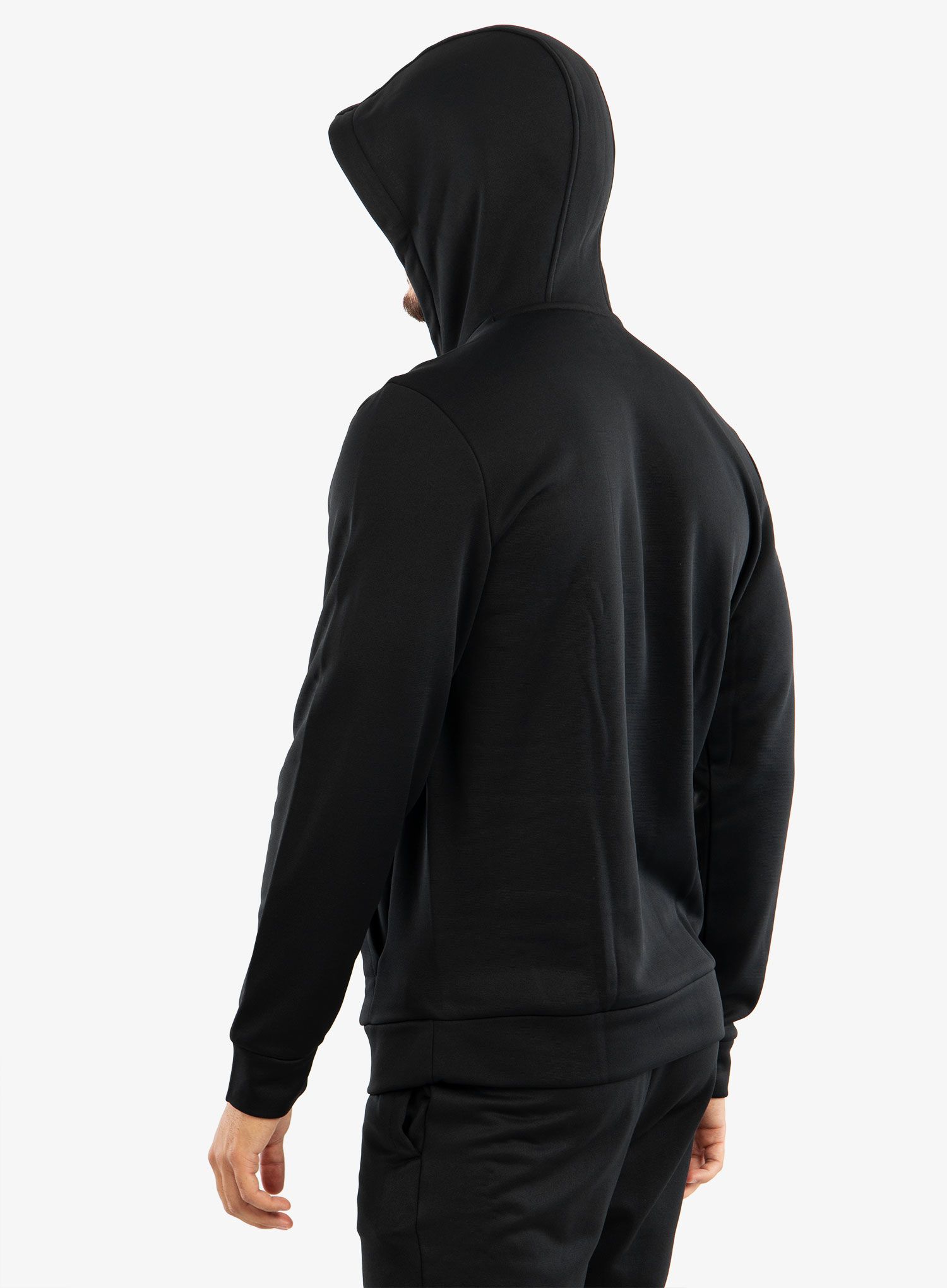Jopica s kapuco Under Armour UA Armour Fleece Hoodie - black/black