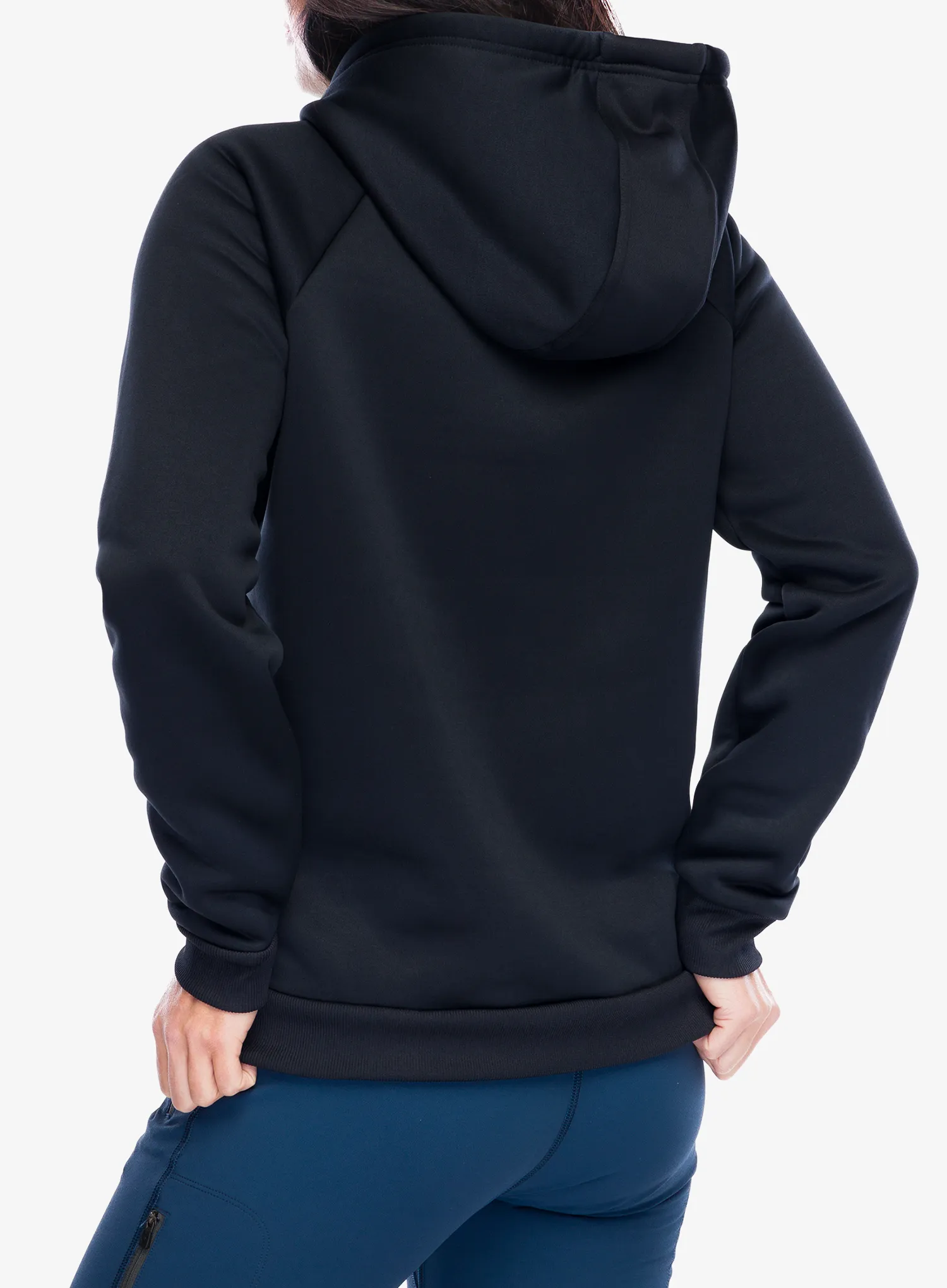 Ženska jopa s kapuco Under Armour Armour Fleece Hoodie - black/white