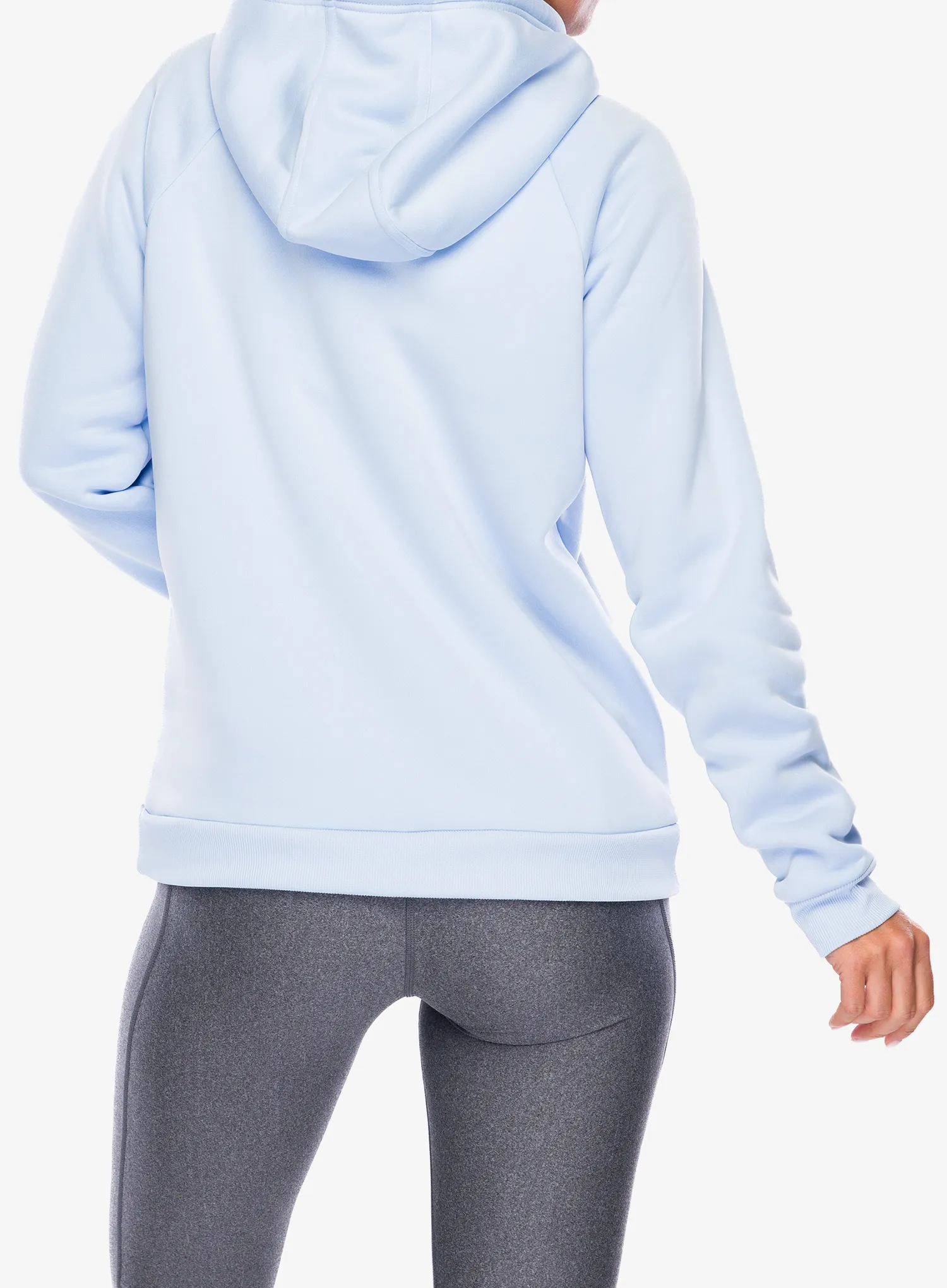 Ženska jopa s kapuco Under Armour Armour Fleece Hoodie - nimbus blue/black
