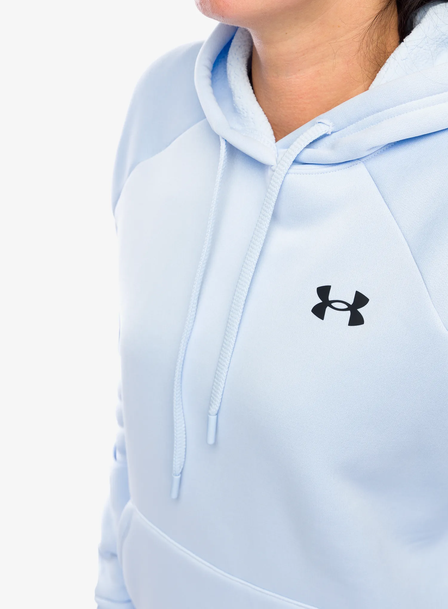 Ženska jopa s kapuco Under Armour Armour Fleece Hoodie - nimbus blue/black