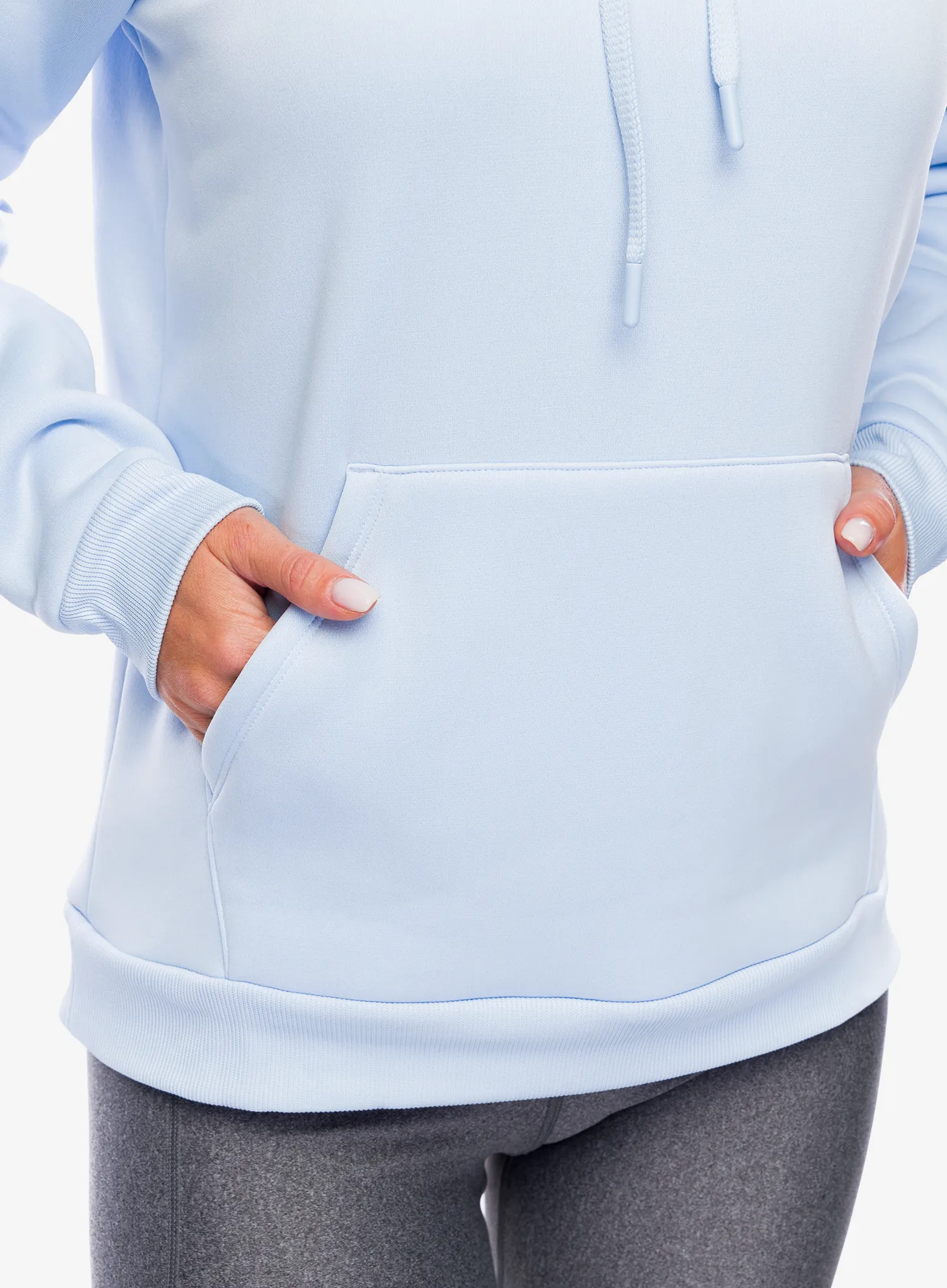 Ženska jopa s kapuco Under Armour Armour Fleece Hoodie - nimbus blue/black