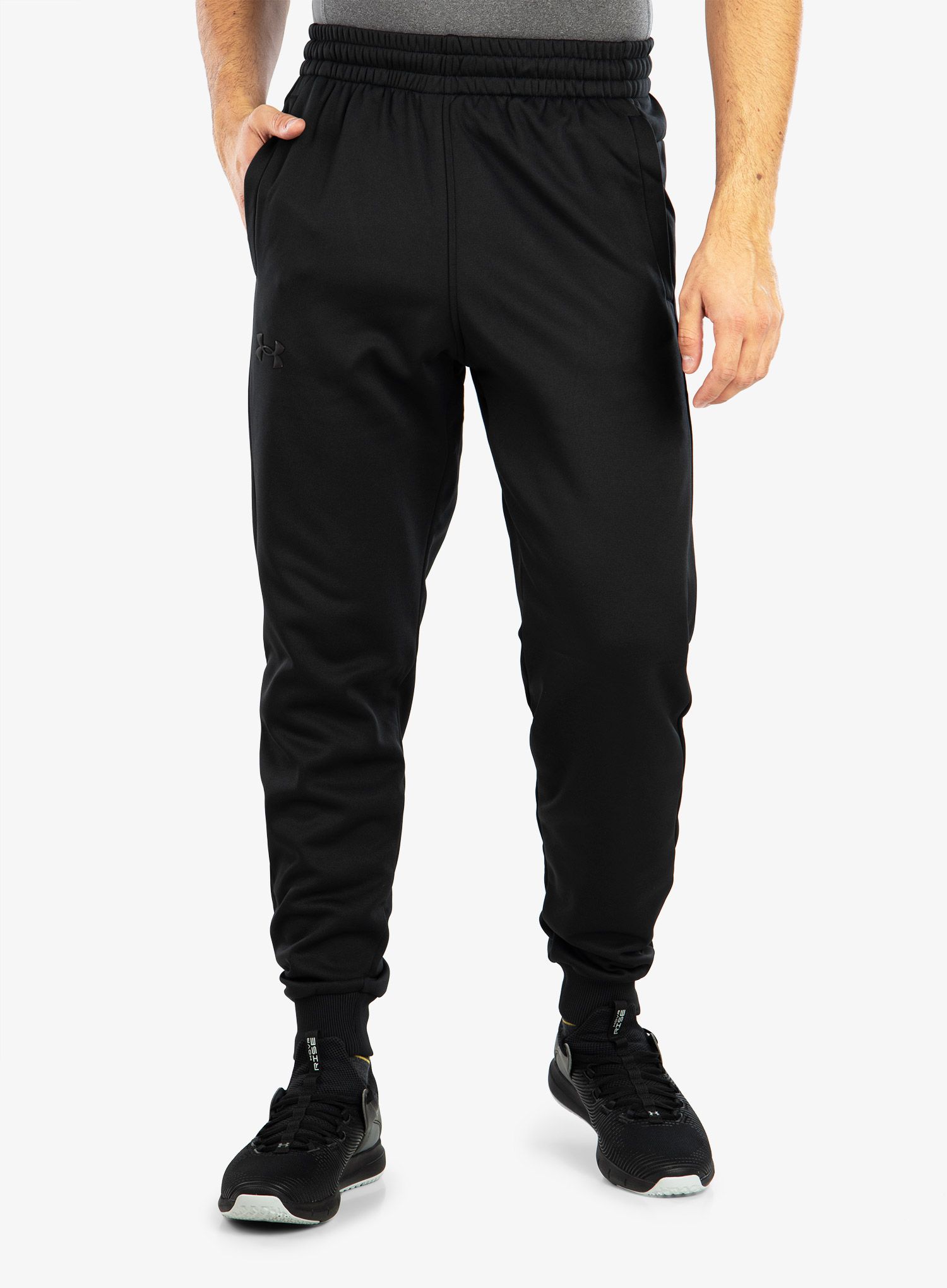 Hlače Under Armour UA Armour Fleece Joggers - black/black