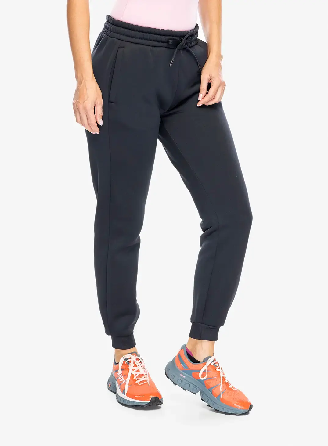Ženske hlače Under Armour Armour Fleece Joggers - black/white