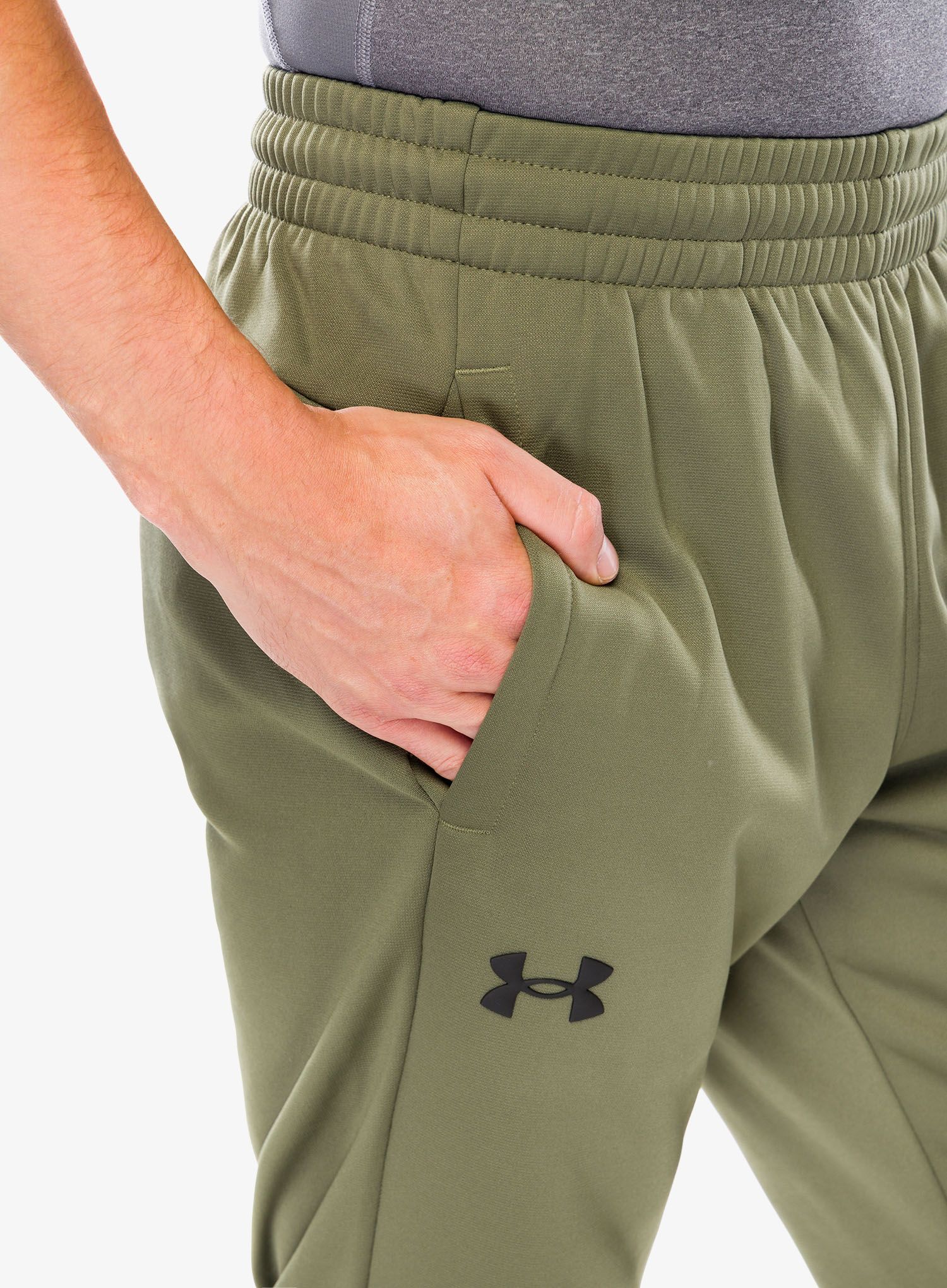 Hlače Under Armour Armour Fleece Joggers - marine od green/black