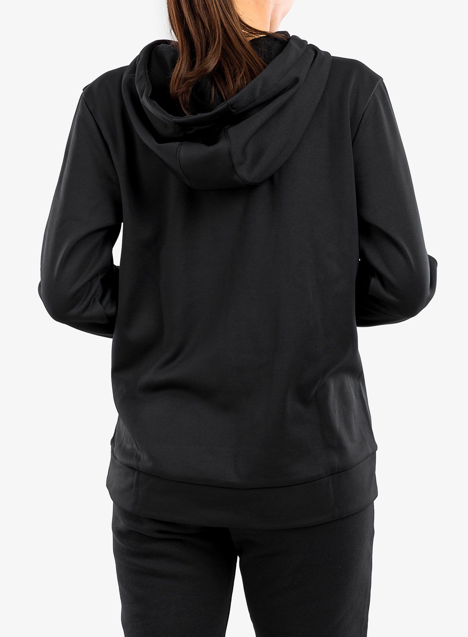 Ženska jopica Under Armour Armour Fleece LC Hoodie - black/black