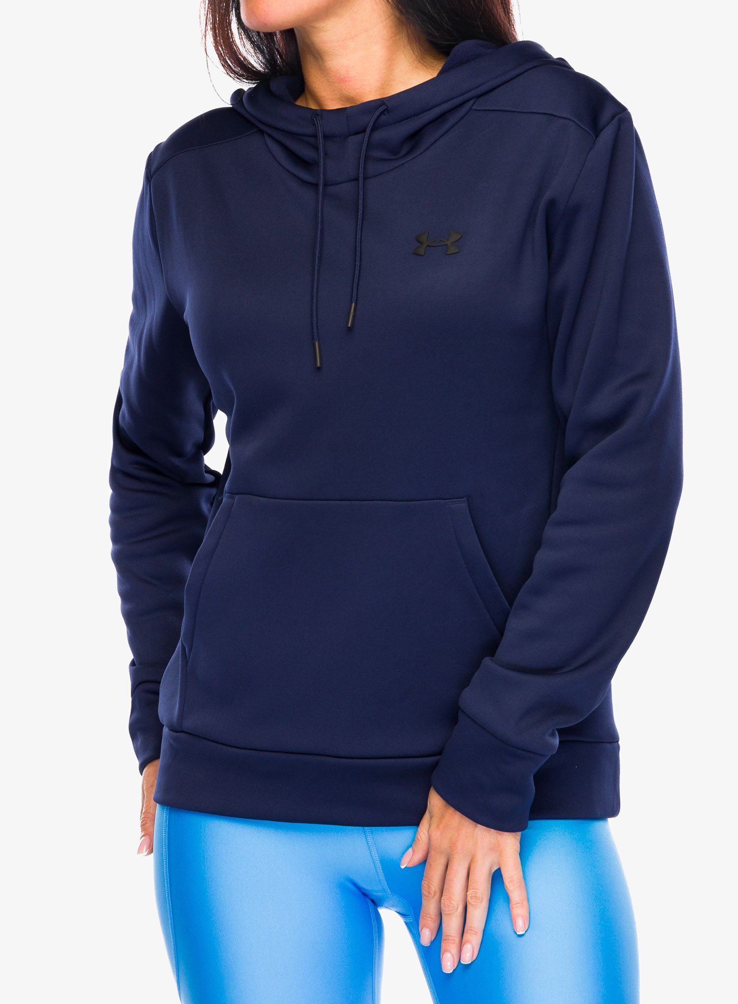 Ženska jopica Under Armour Armour Fleece LC Hoodie - midnight navy/black