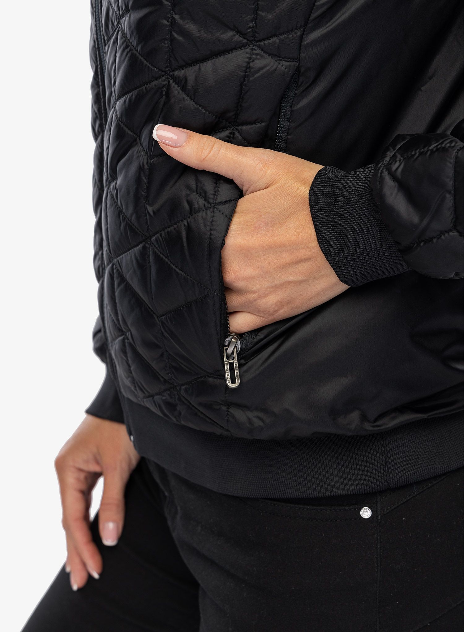 Sintetična jakna Under Armour CG Reactor Jacket - black/jet gray
