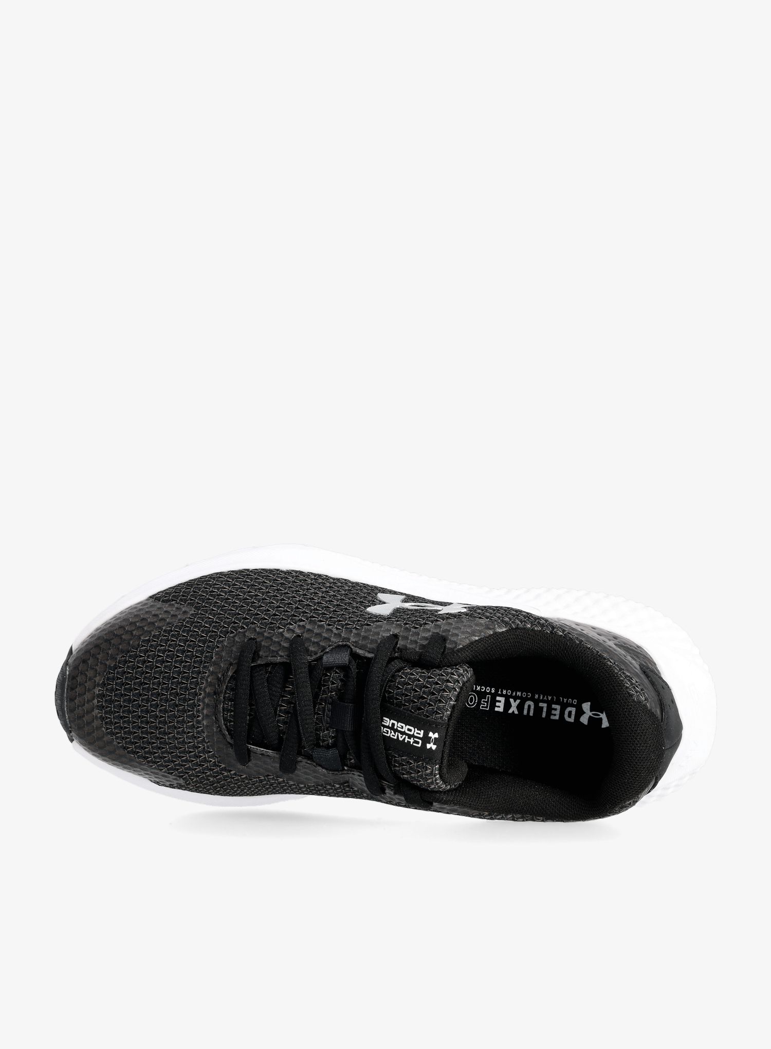 Ženski tekaški čevlji Under Armour Charged Rogue 3 - black/black/metallic silver