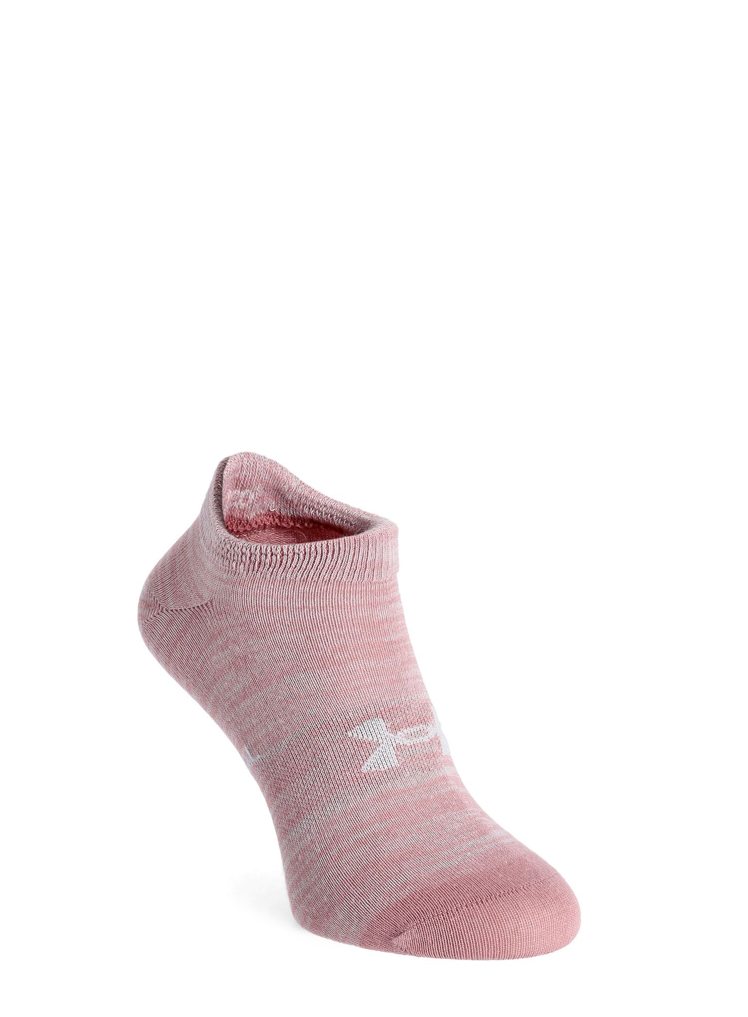 Nogavice Under Armour Essential No Show 6-pack - pink elixir/halo gray