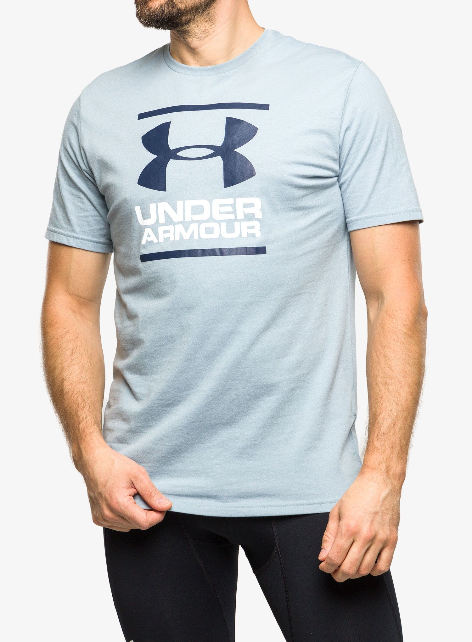Moška majica Under Armour GL Foundation SS T - harbor blue/white