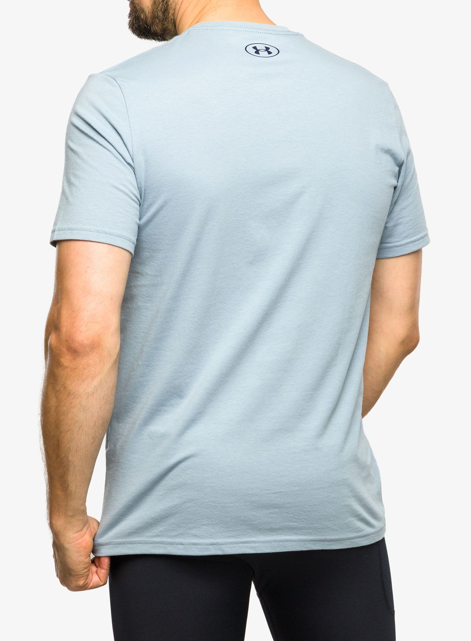 Moška majica Under Armour GL Foundation SS T - harbor blue/white