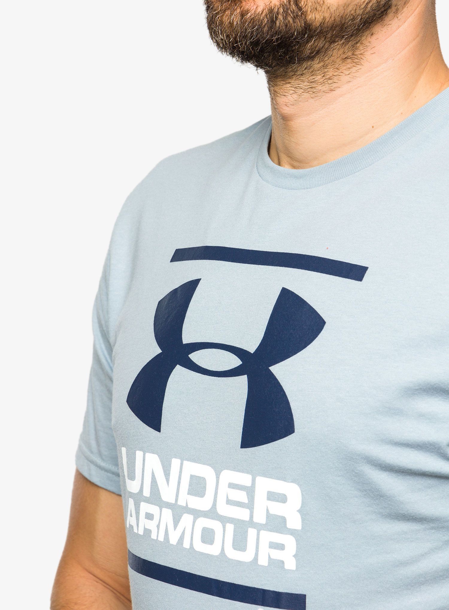 Moška majica Under Armour GL Foundation SS T - harbor blue/white