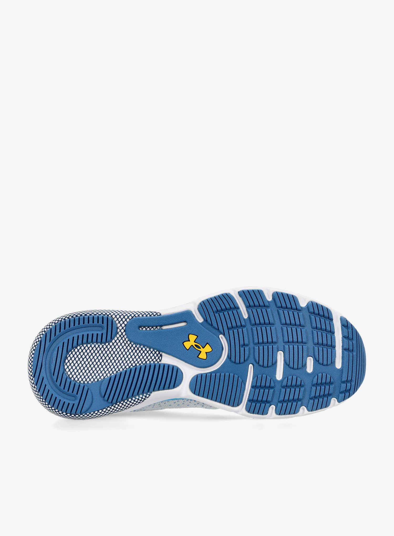 Moški tekaški čevlji Under Armour HOVR Turbulence 2 - white/varsity blue/tahoe gold
