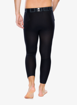 Gamaše Under Armour HeatGear 3/4 Leggings - black/white