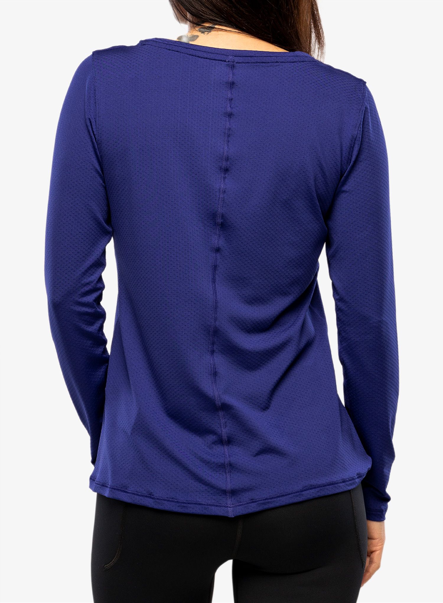 Ženska jopica Under Armour HeatGear Armour Long Sleeve - sonar blue/metallic silver