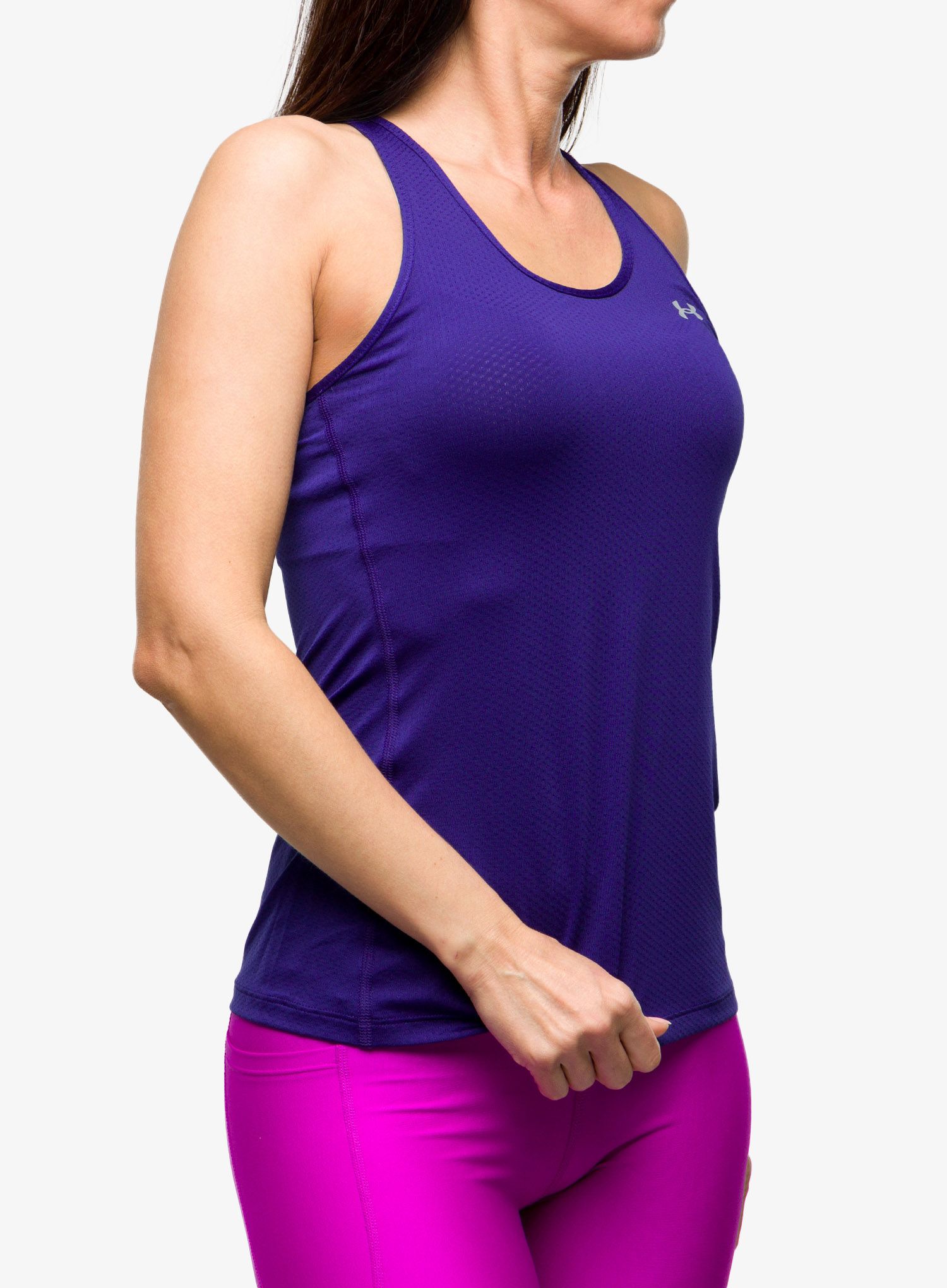 Ženski top Under Armour Heat Gear Armour Racer Tank - sonar blue/iridescent