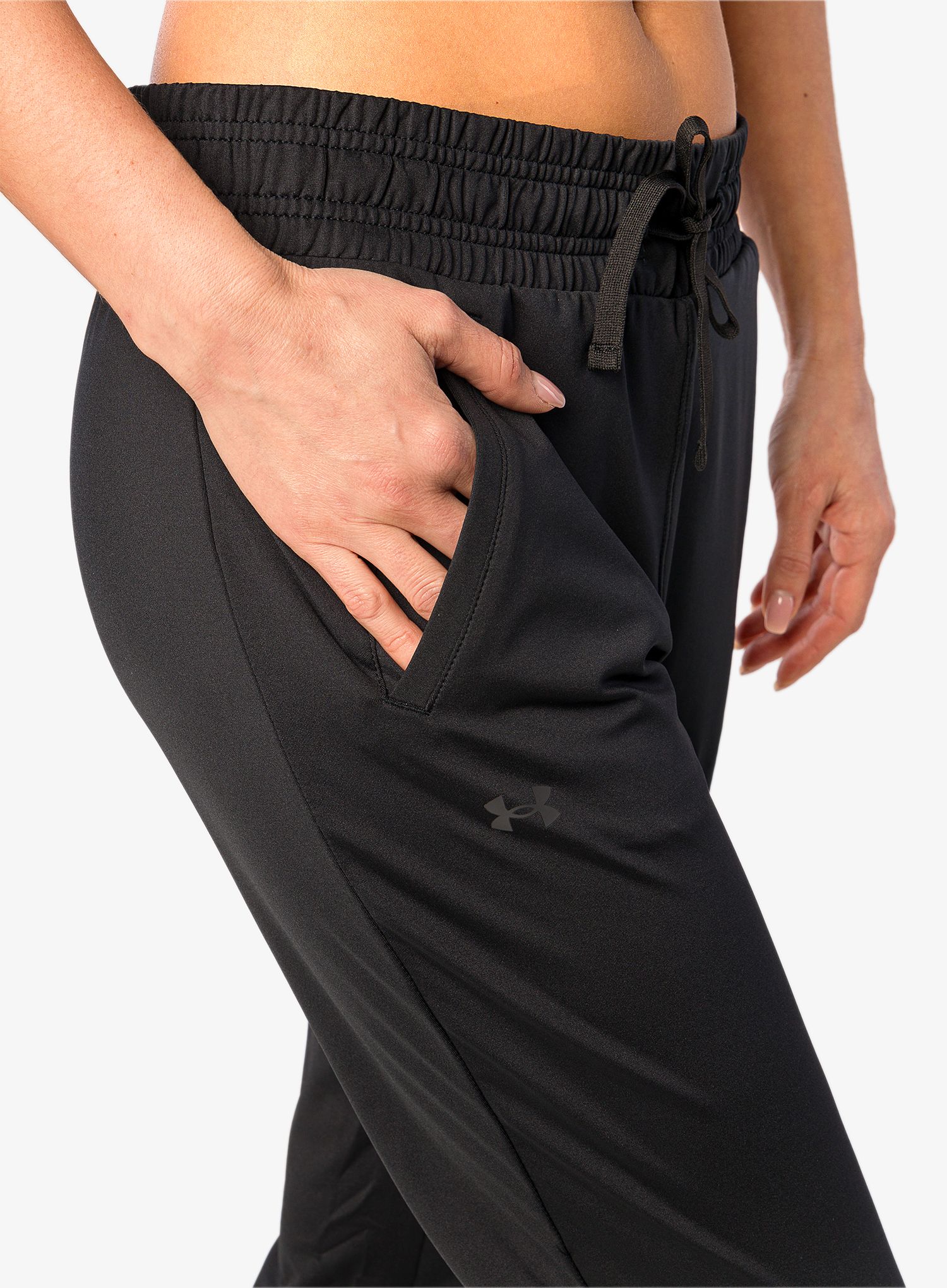 Ženske hlače Under Armour HeatGear Pants - black/jet gray