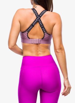 Športni modrček Under Armour Infinity High Bra - misty purple/black/purple
