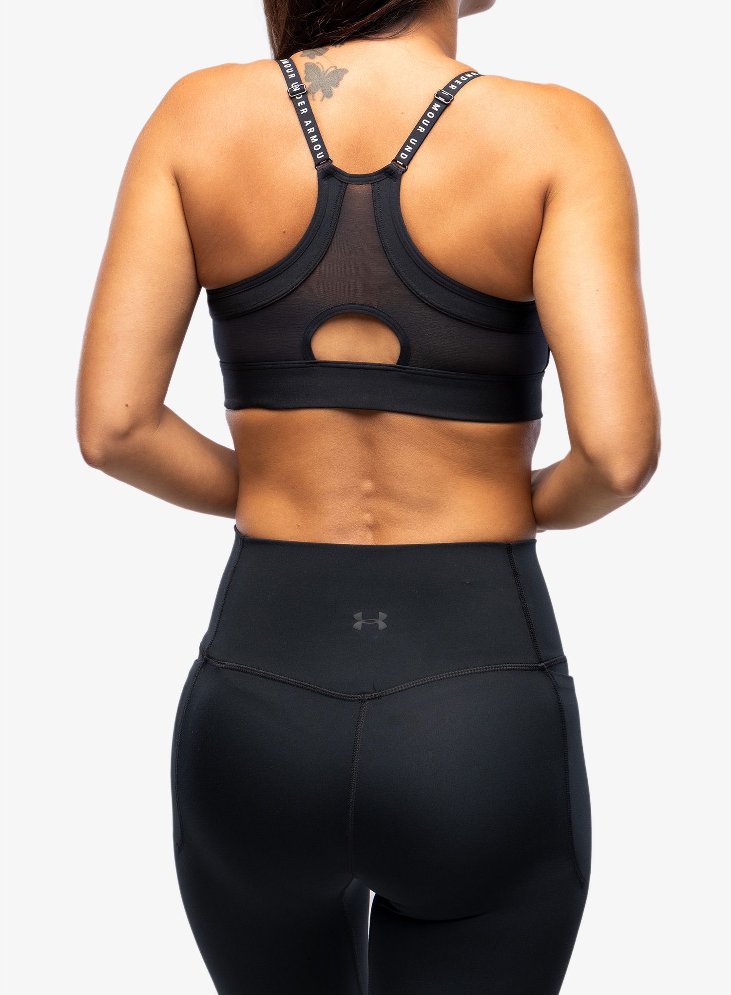 Športni nedrček Under Armour Infinity Low Covered Sports Bra - black/white