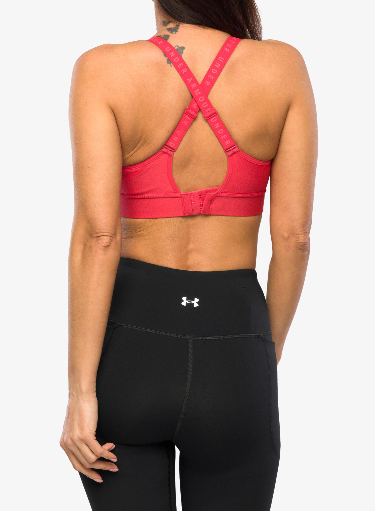 Športni nedrček Under Armour Infinity Mid Covered Sports Bra - chakra/after burn