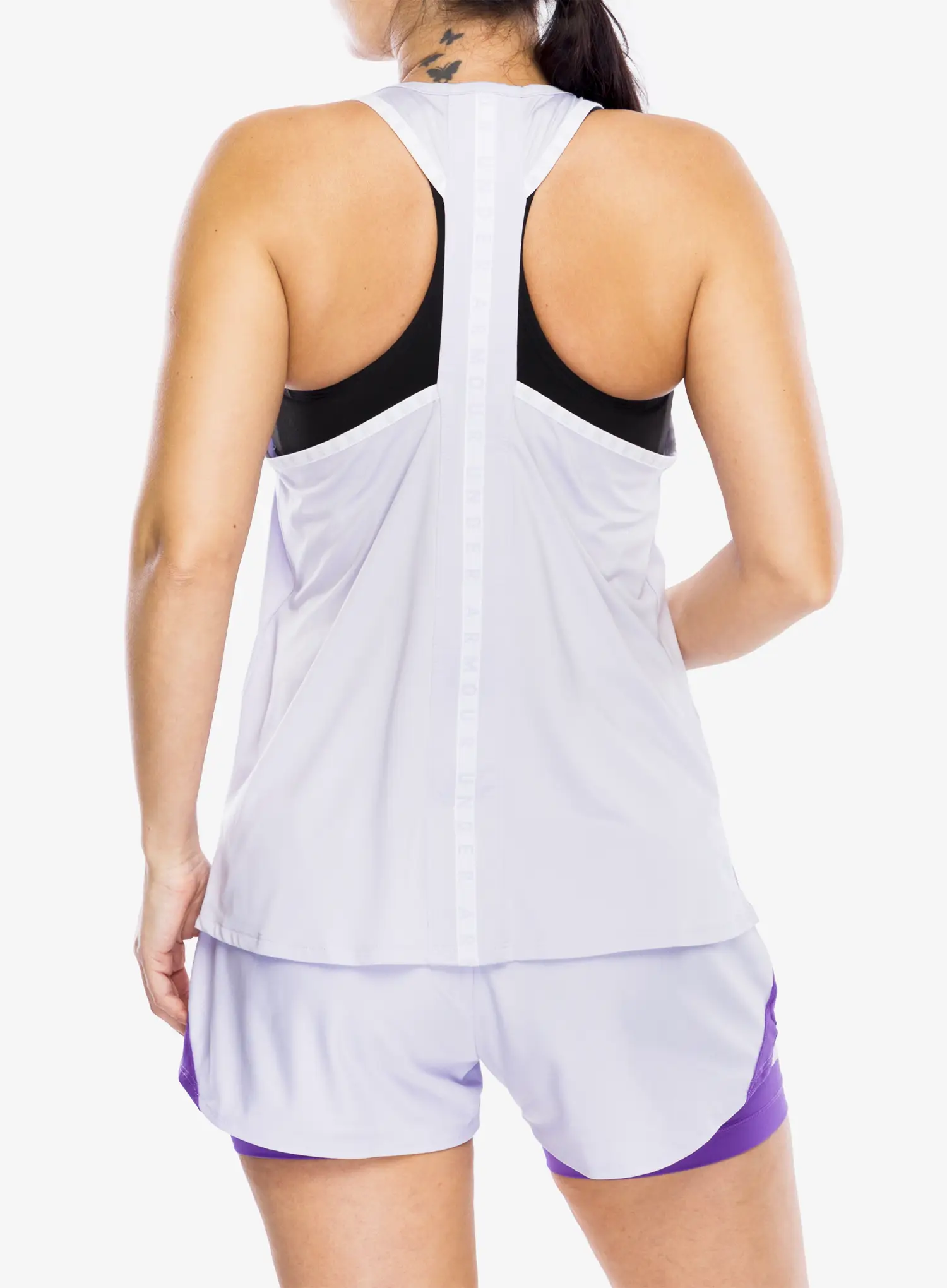 Ženski top Under Armour Knockout Tank - salt purple/white