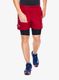 Tekaške kratke hlače Under Armour Launch 5 inch 2-in-1 Short - earthen orange/black/reflectiv