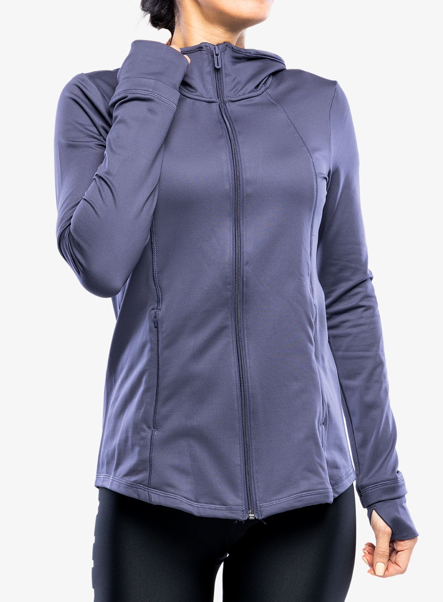 Ženska jopica Under Armour Meridian Cold Weather Jacket - tempered steel/aurora purple
