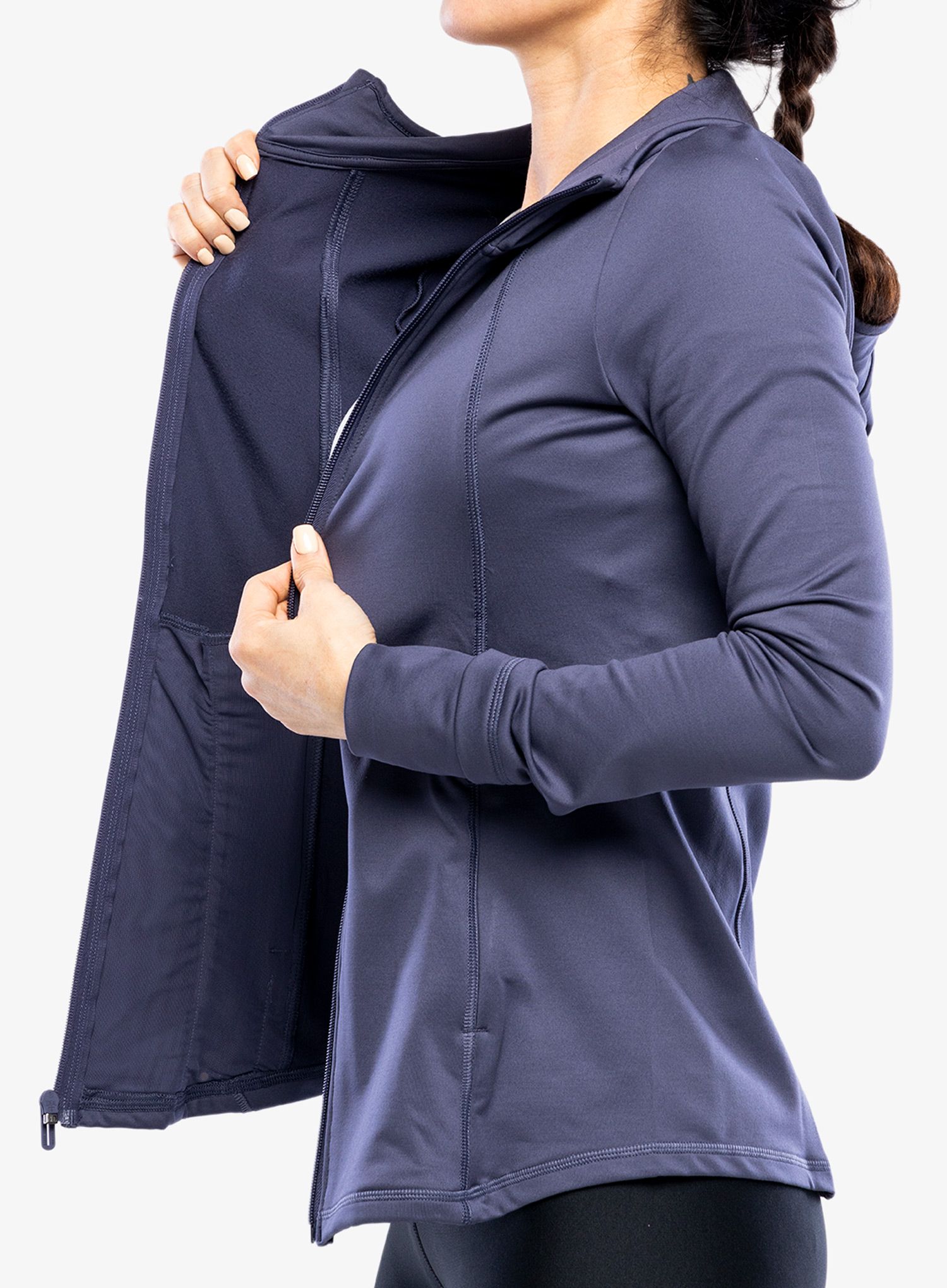 Ženska jopica Under Armour Meridian Cold Weather Jacket - tempered steel/aurora purple