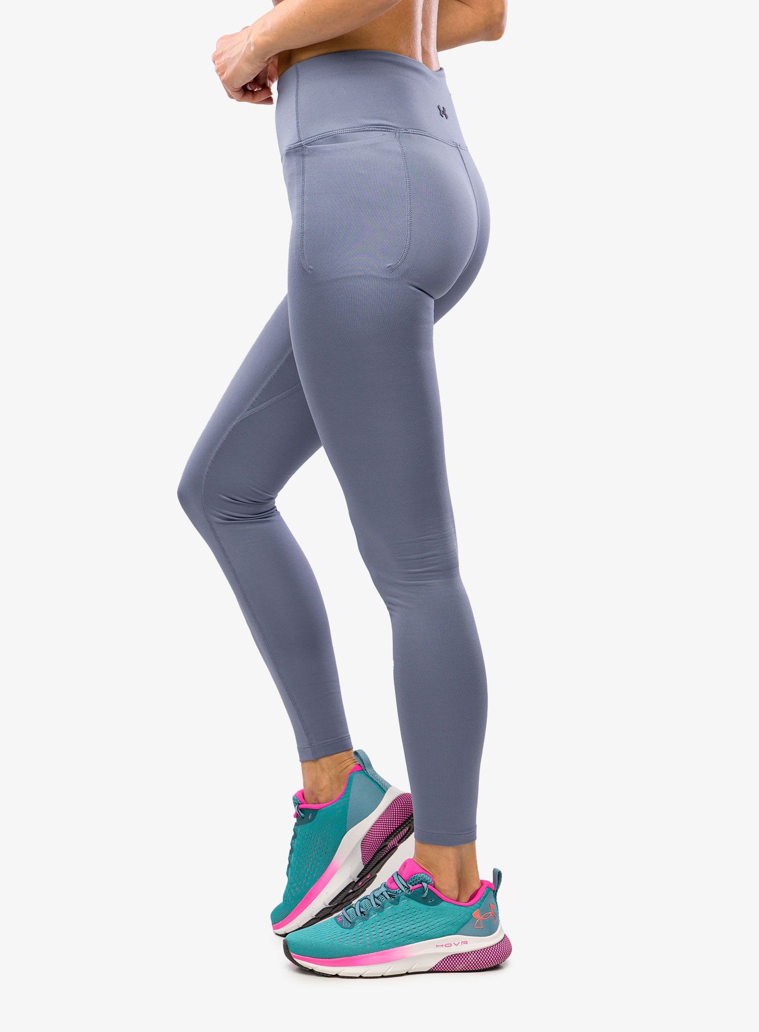 Ženske tekaške pajkice Under Armour Meridian Cold Weather Legging - aurora purple/tempered steel