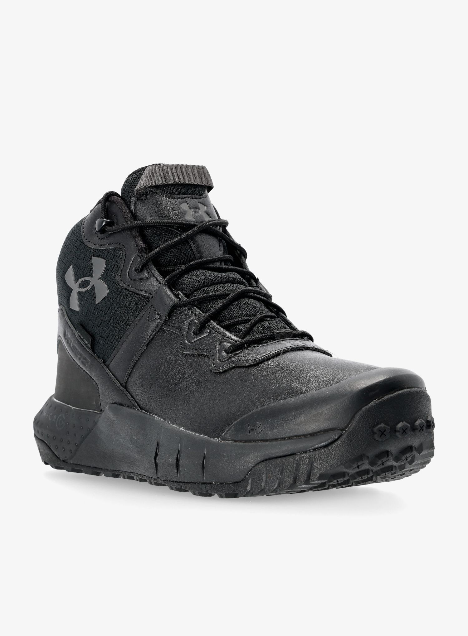 Moški čevlji Under Armour UA MG Valsetz Mid LTHR WP - black