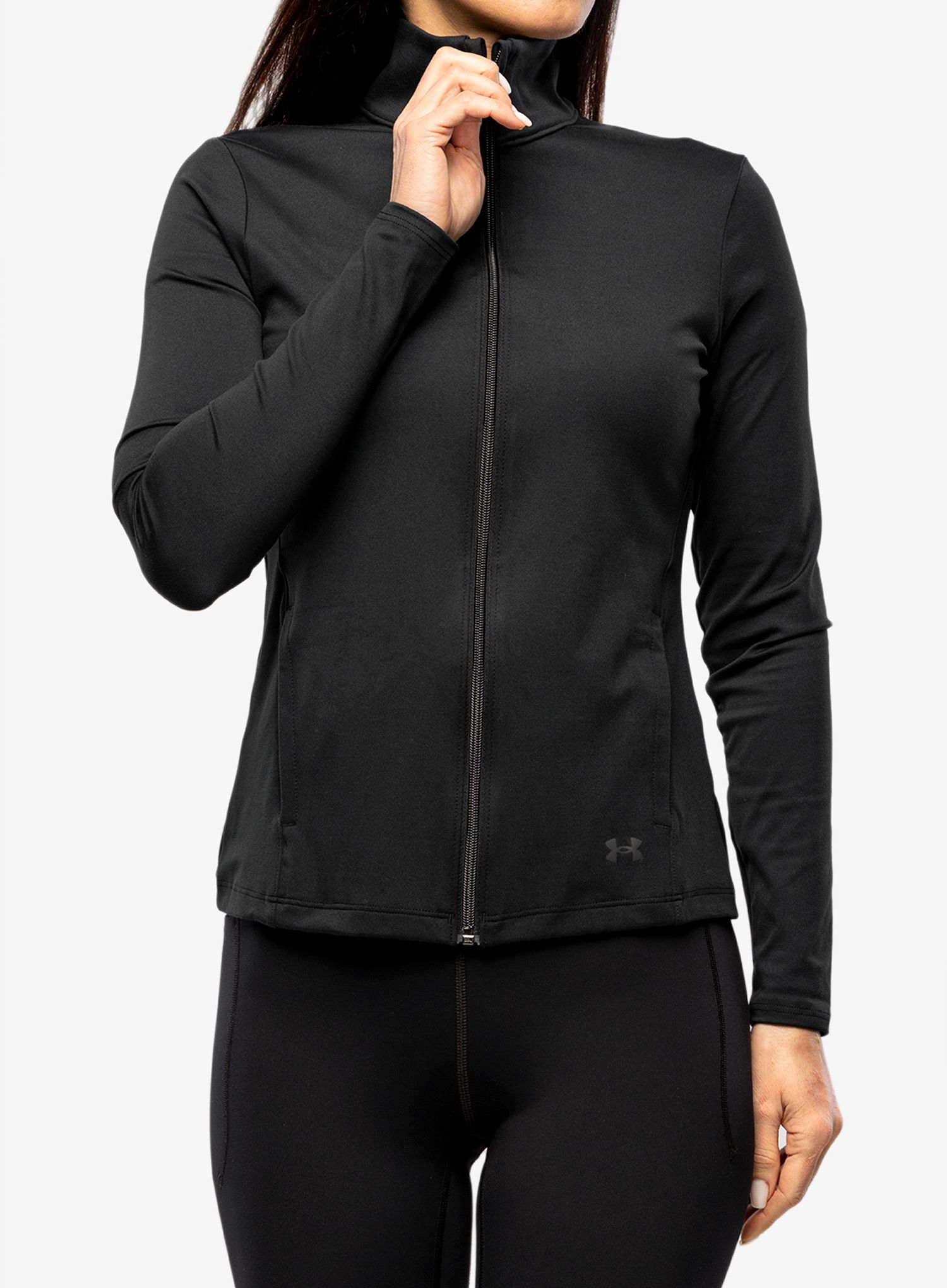 Ženska jopica Under Armour Motion Jacket - black/jet gray