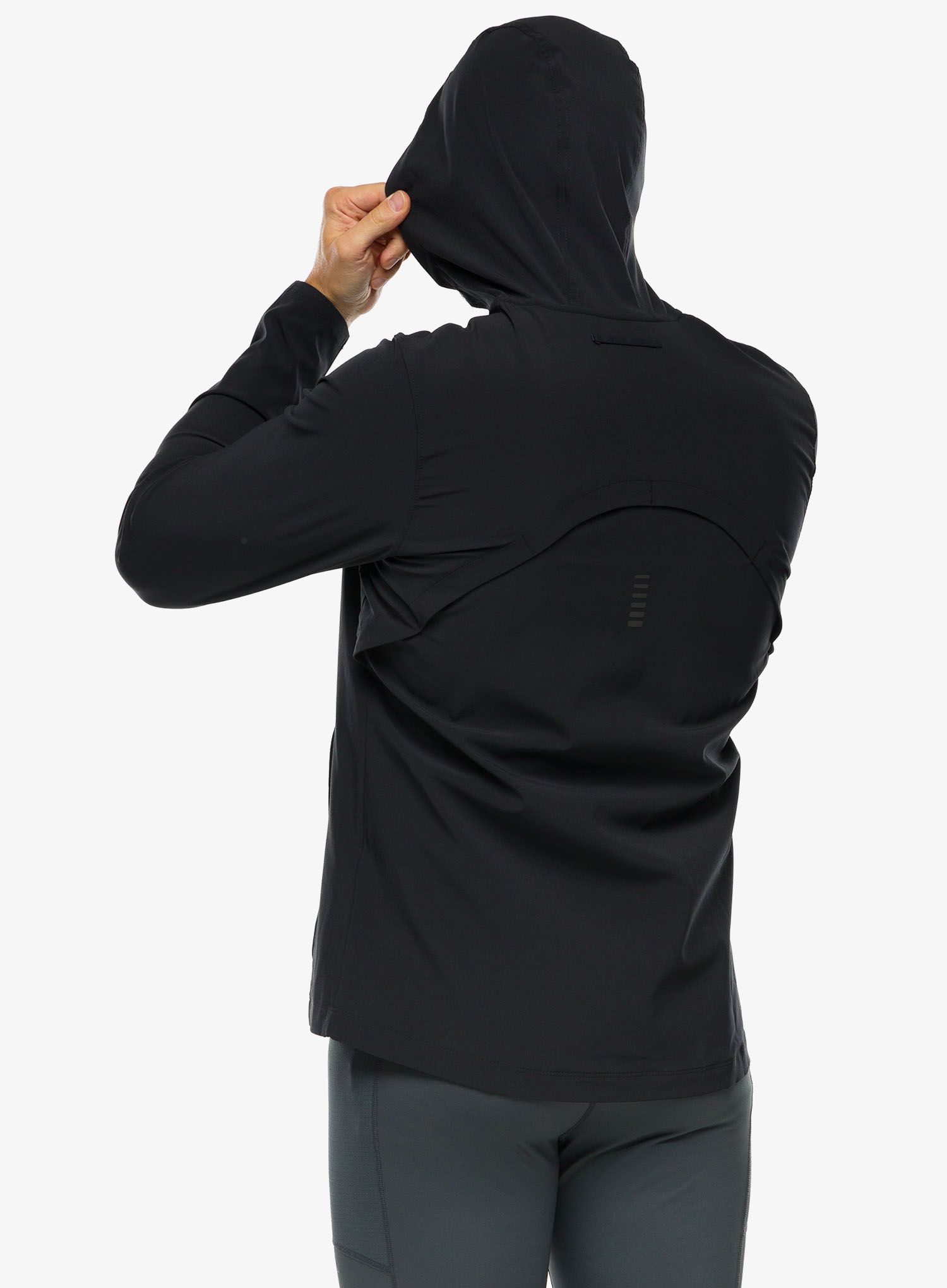 Jakna za tek Under Armour OutRun The Storm Jacket - black/jet gray/reflective