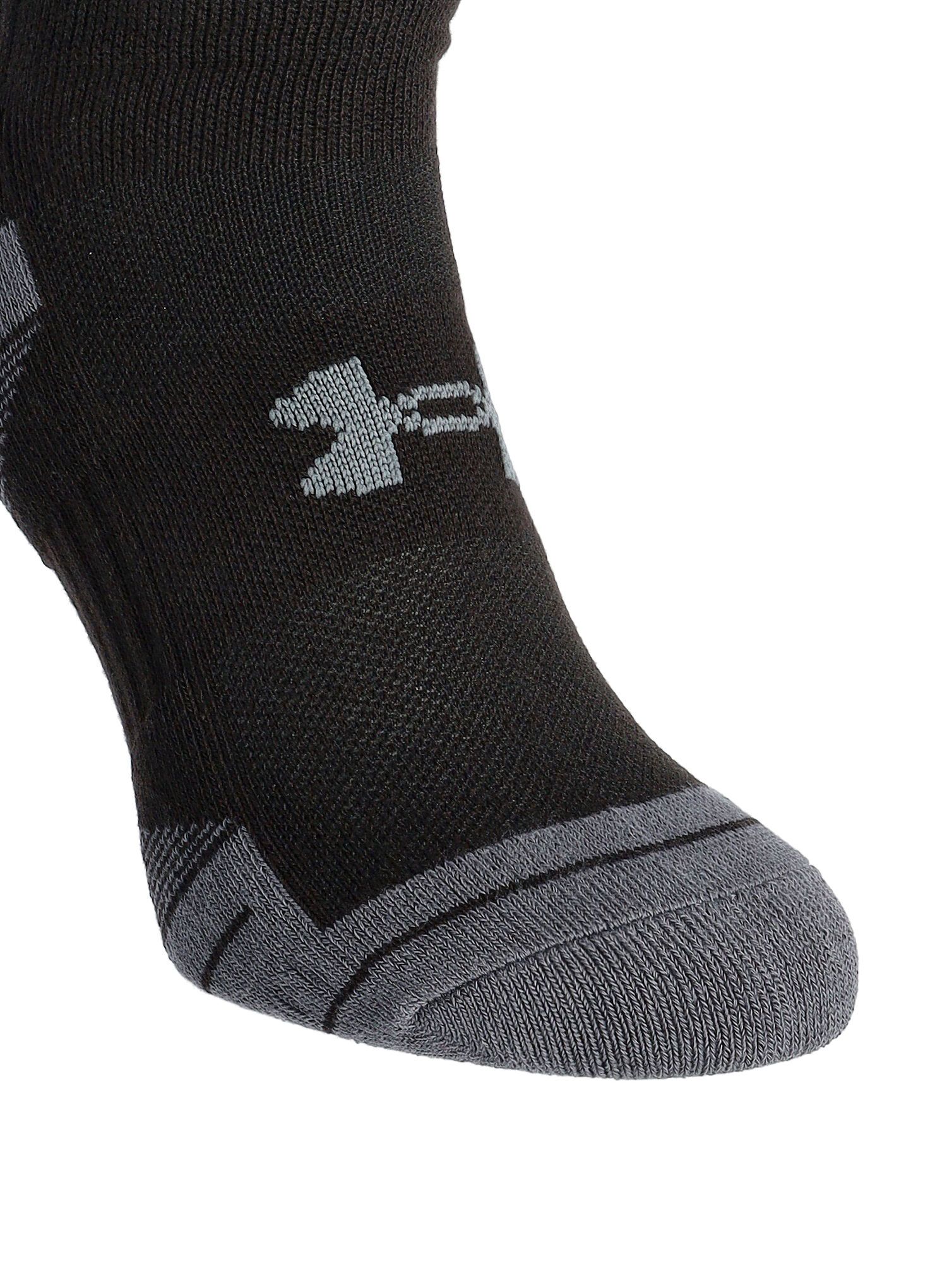Nogavice Under Armour Performance Cotton No Show 3-Pack - black/black/pitch gray