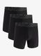 Boksarice Under Armour Performance Tech 6 in 3-Pack Boxerjock - black/black/castlerock