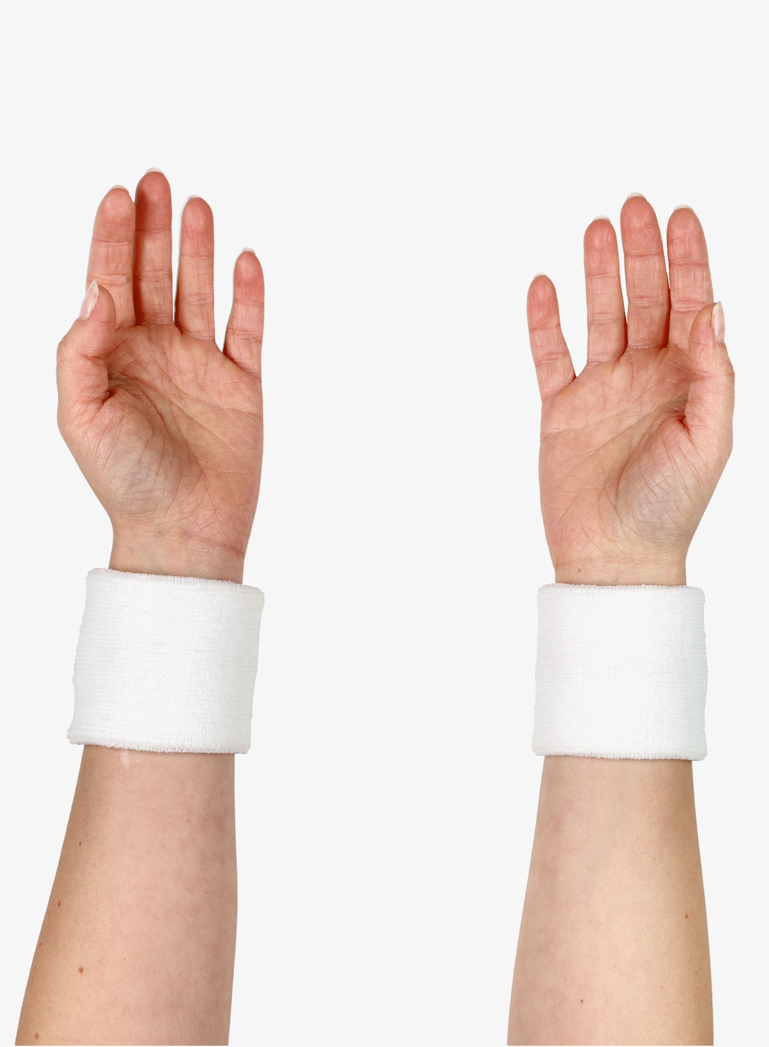 Trakovi Under Armour Performance Wristbands - white/black