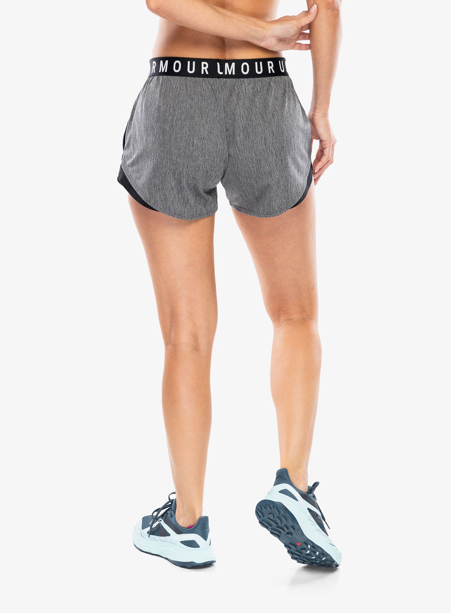 Ženske kratke hlače Under Armour Play Up Twist Shorts 3.0 - black/white