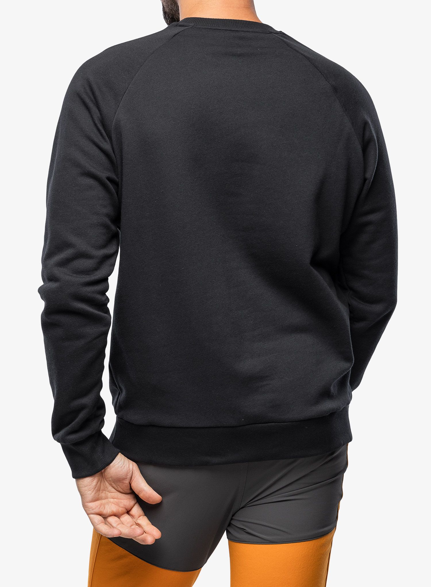 Moška jopica Under Armour Rival Fleece Crew - black/white