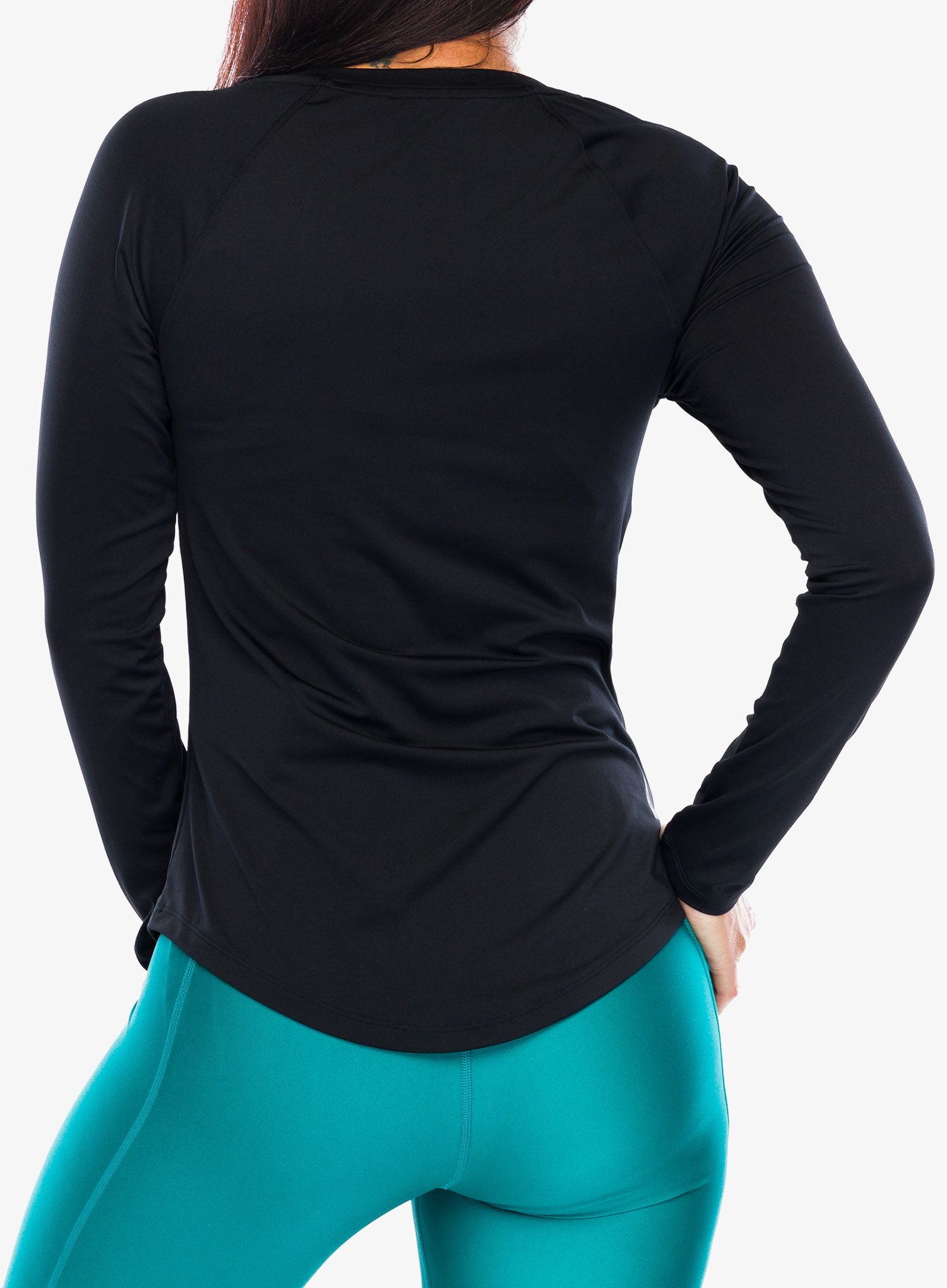 Ženska jopica Under Armour Rush LS - black/iridescent