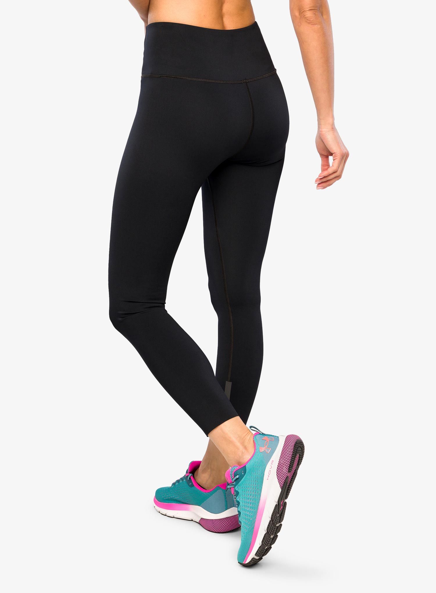 Ženske pajkice Under Armour Rush SmartForm Ankle Leggings - black/iridescent