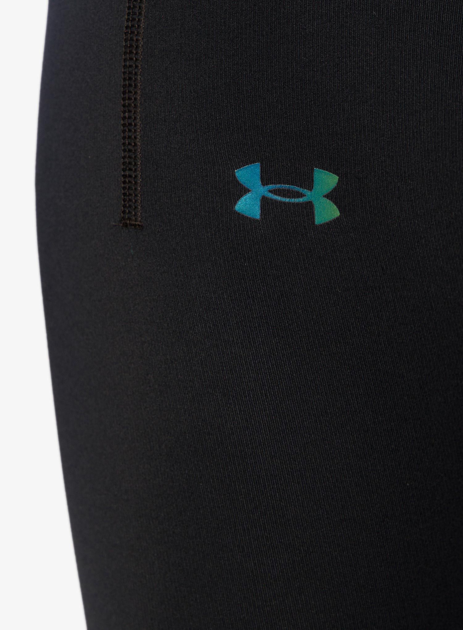 Ženske pajkice Under Armour Rush SmartForm Ankle Leggings - black/iridescent