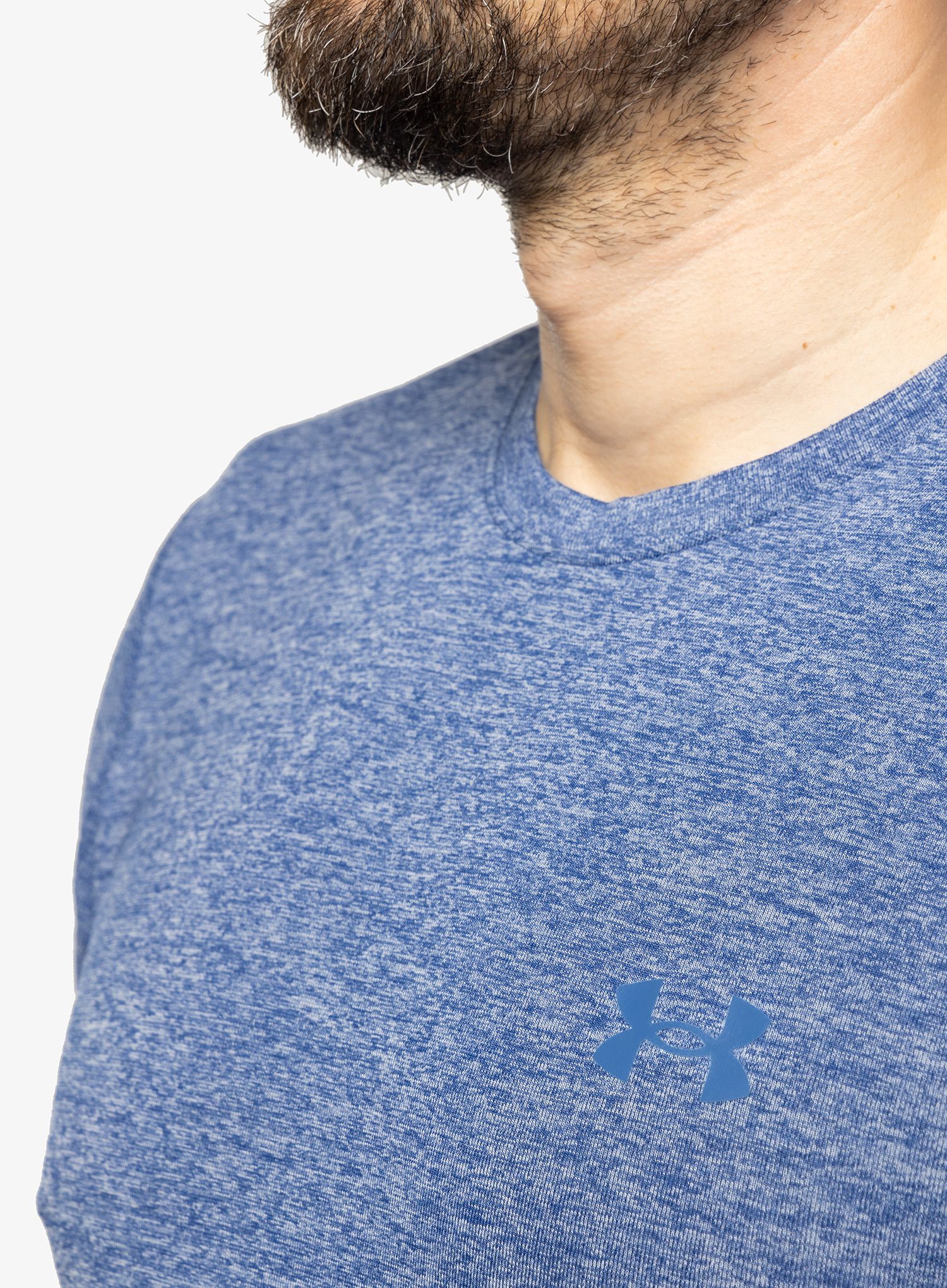 Majica za tek Under Armour Seamless Stride SS - blue mirage/reflective